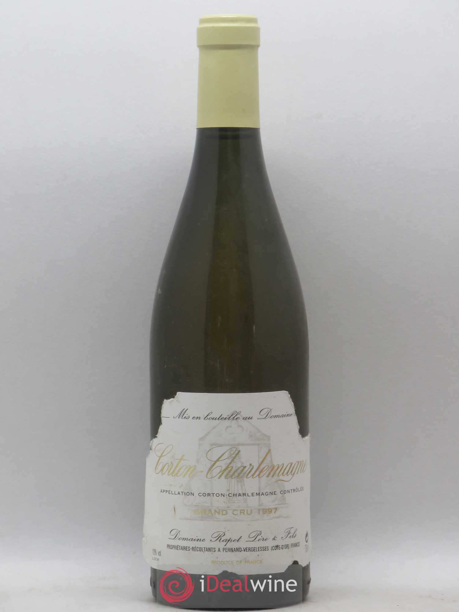 Corton-Charlemagne Grand Cru Rapet Père & Fils 1997 - Lot de 1 bouteille - 0