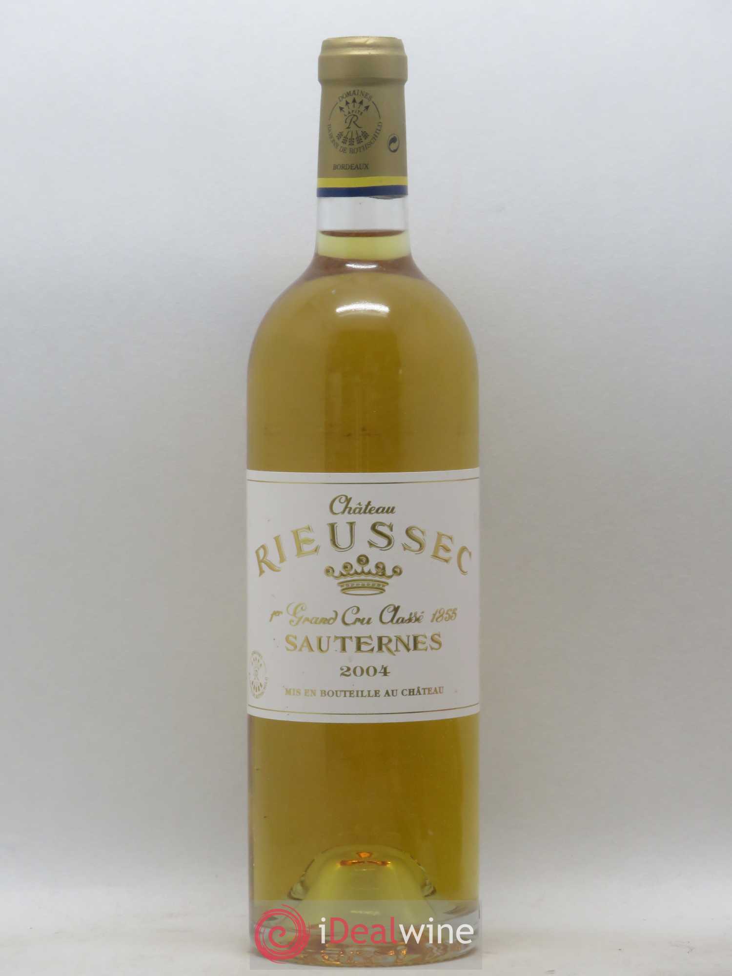 Château Rieussec 1er Grand Cru Classé 2004 - Posten von 1 Flasche - 0