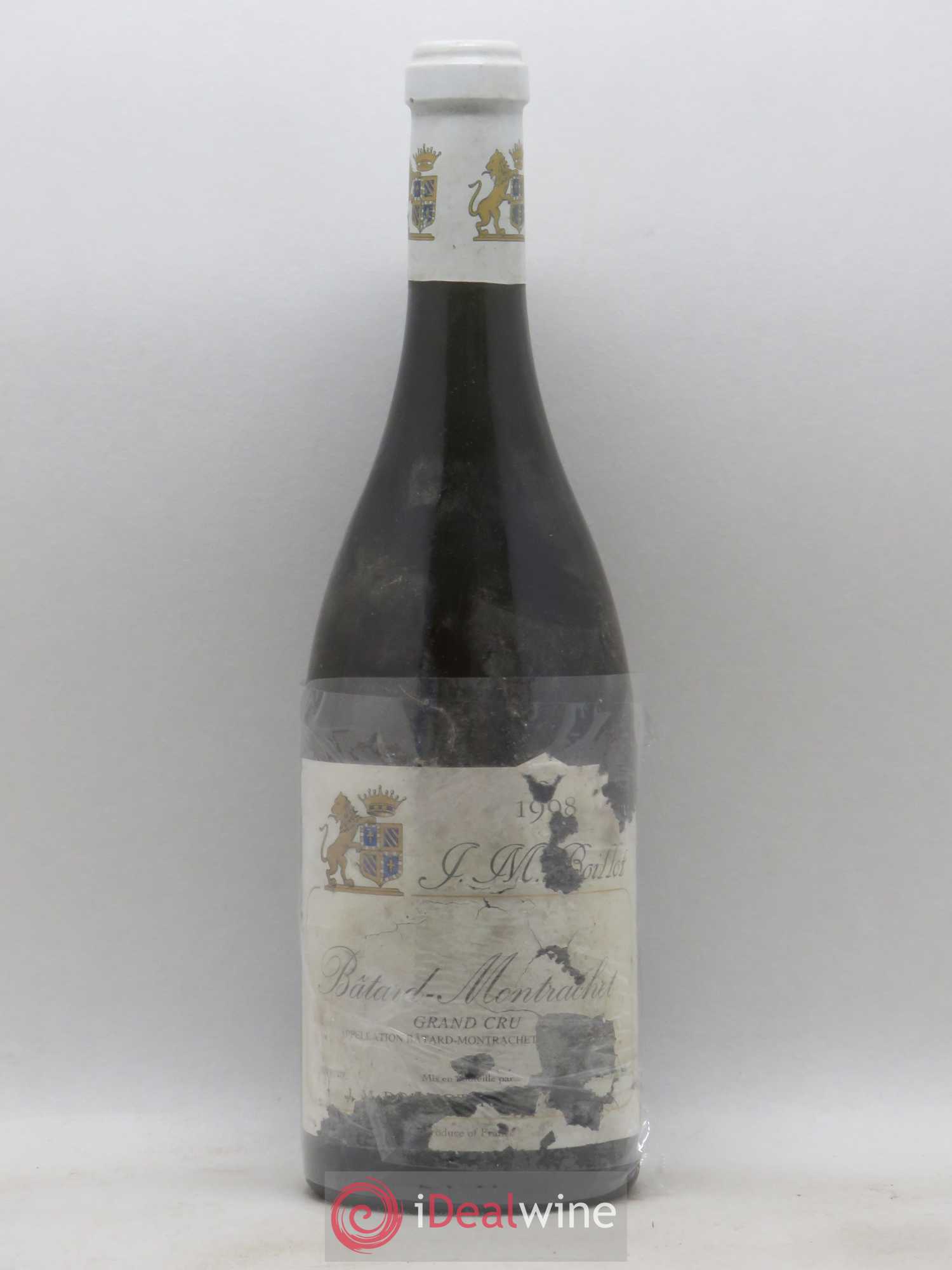 Bâtard-Montrachet Grand Cru Jean-Marc Boillot 1998 - Lot de 1 bouteille - 0