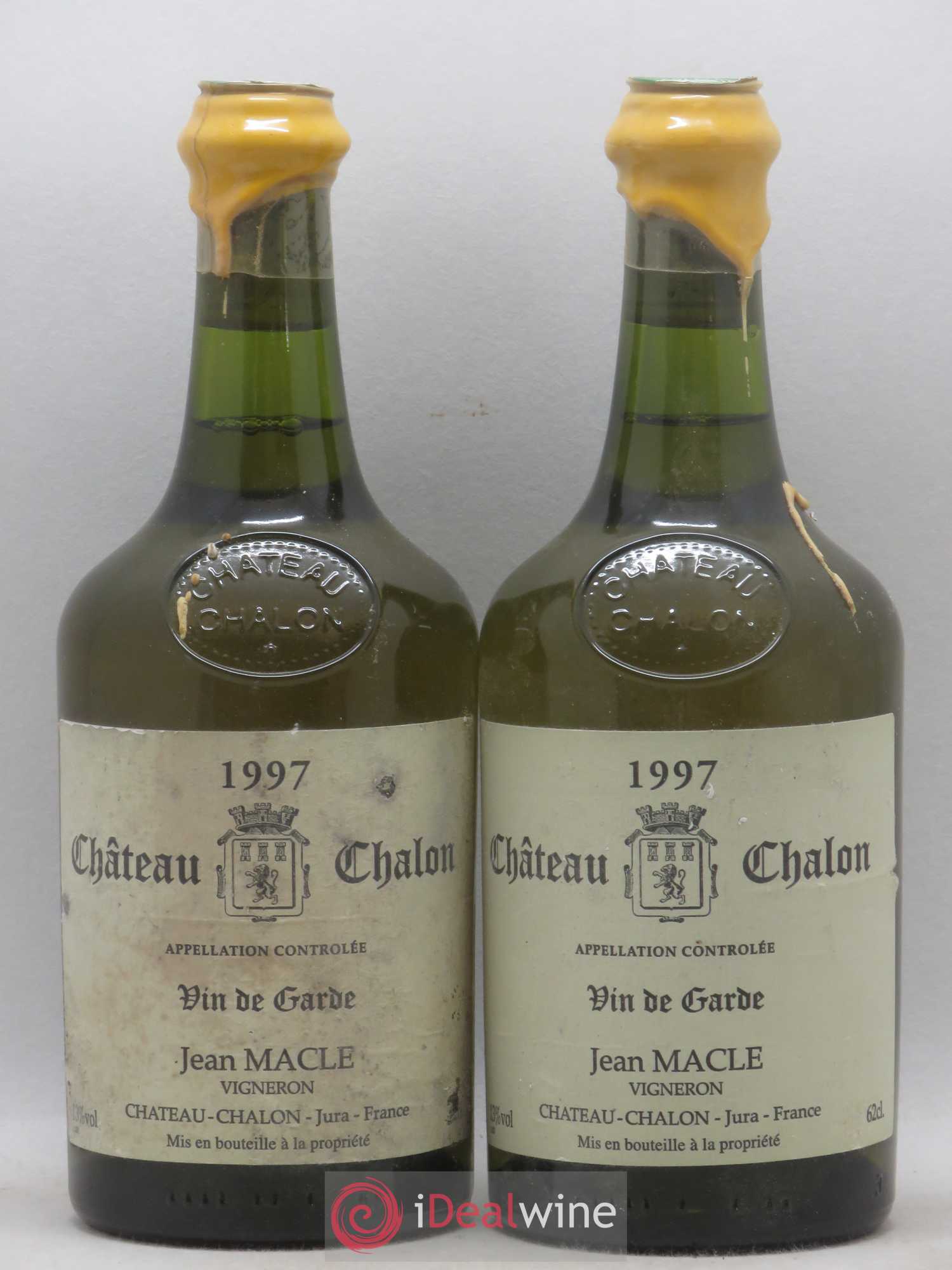 Château-Chalon Vin de garde Jean Macle 1997 - Posten von 2 Flaschen - 0