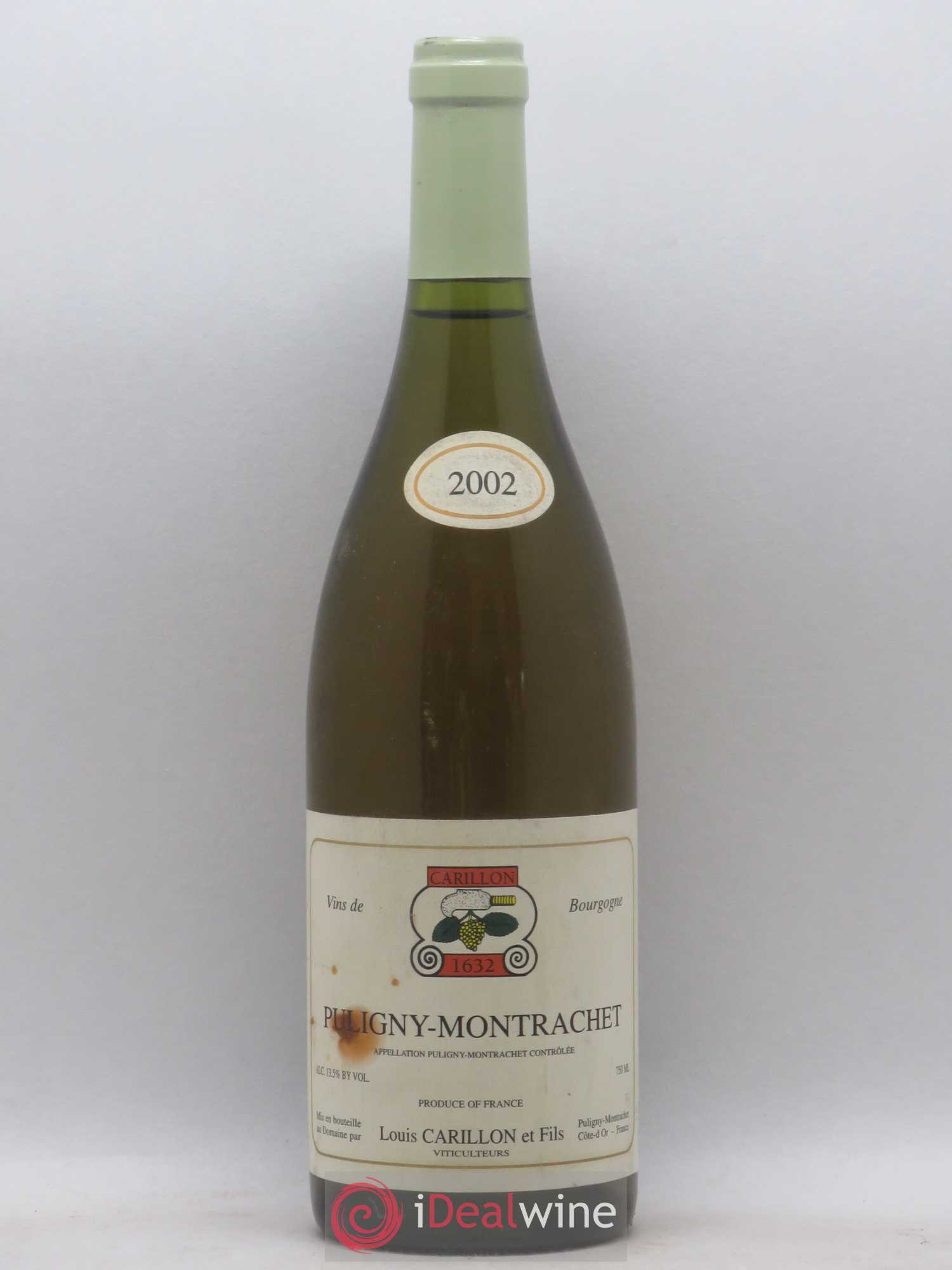 Puligny-Montrachet Louis Carillon & Fils 2002 - Lot de 1 bouteille - 0