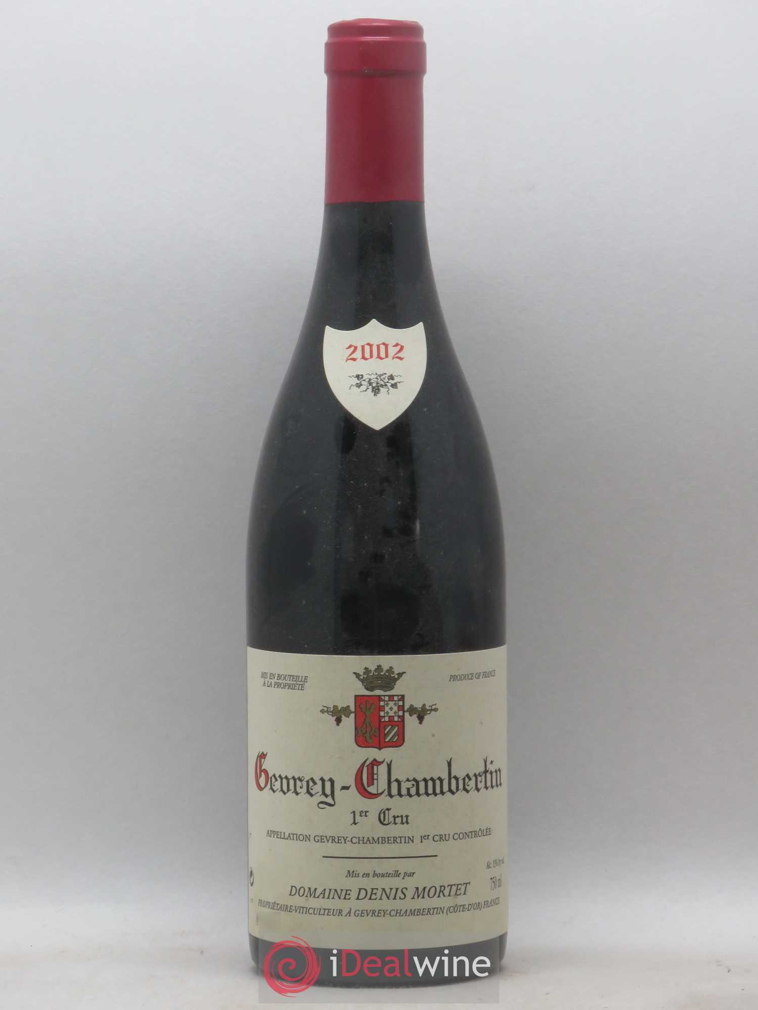 Gevrey-Chambertin 1er Cru Denis Mortet (Domaine) 2002 - Lot de 1 bouteille - 0