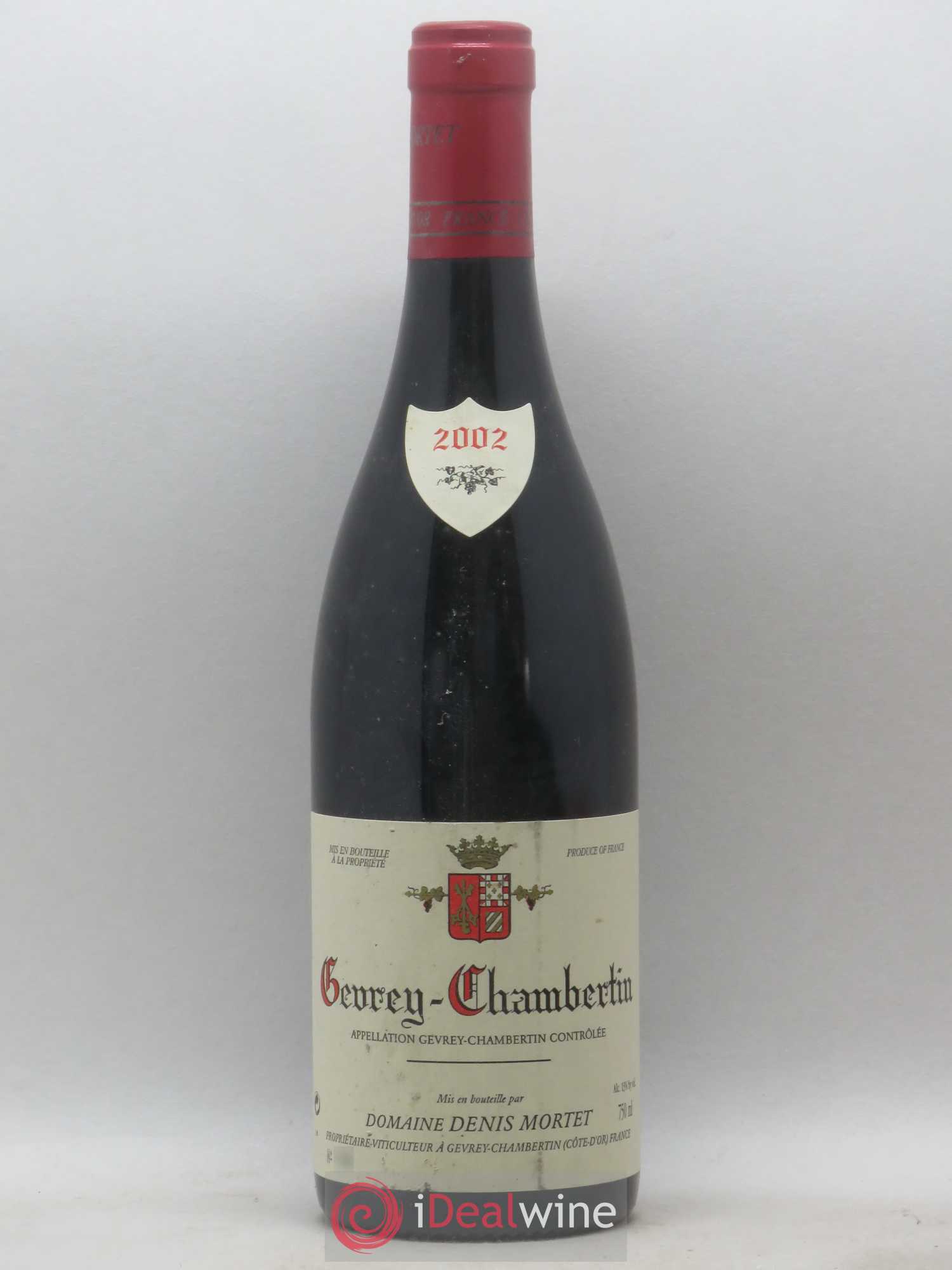 Gevrey-Chambertin Denis Mortet (Domaine) 2002 - Lot de 1 bouteille - 0