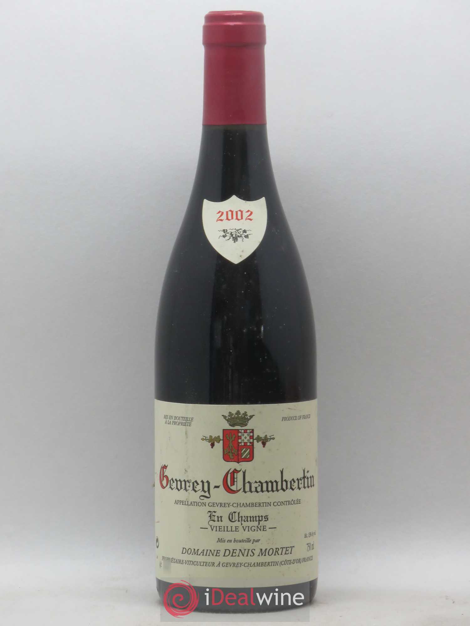 Gevrey-Chambertin En Champs Vieille Vigne Denis Mortet (Domaine) 2002 - Lot de 1 bouteille - 0