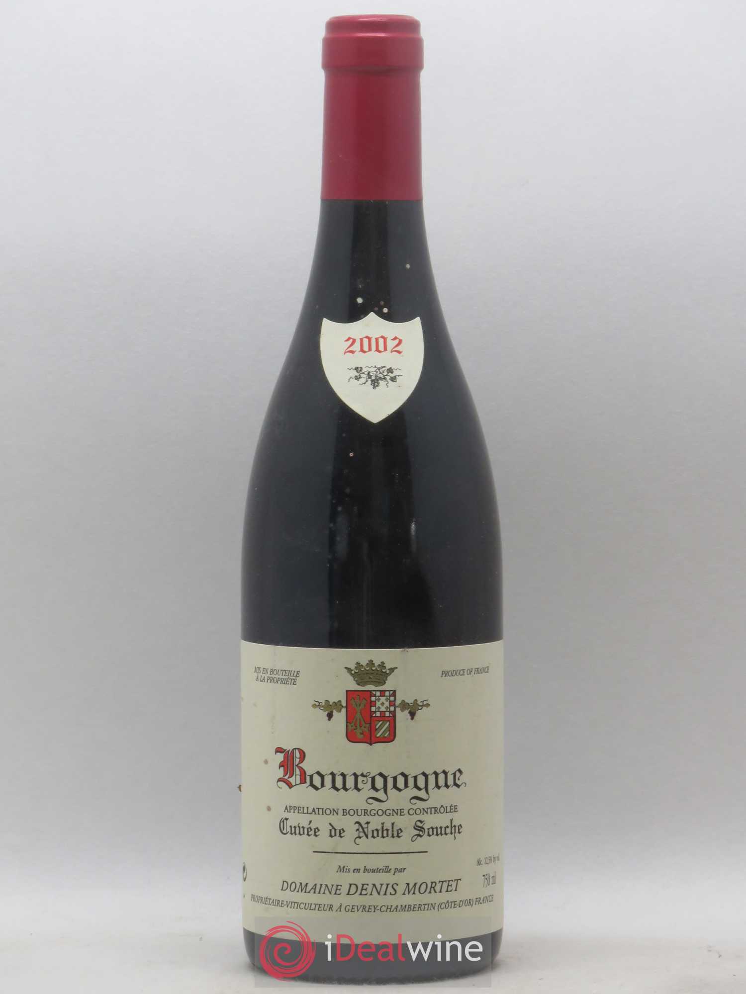 Bourgogne Cuvée de Noble Souche Denis Mortet (Domaine) 2002 - Lot de 1 bouteille - 0