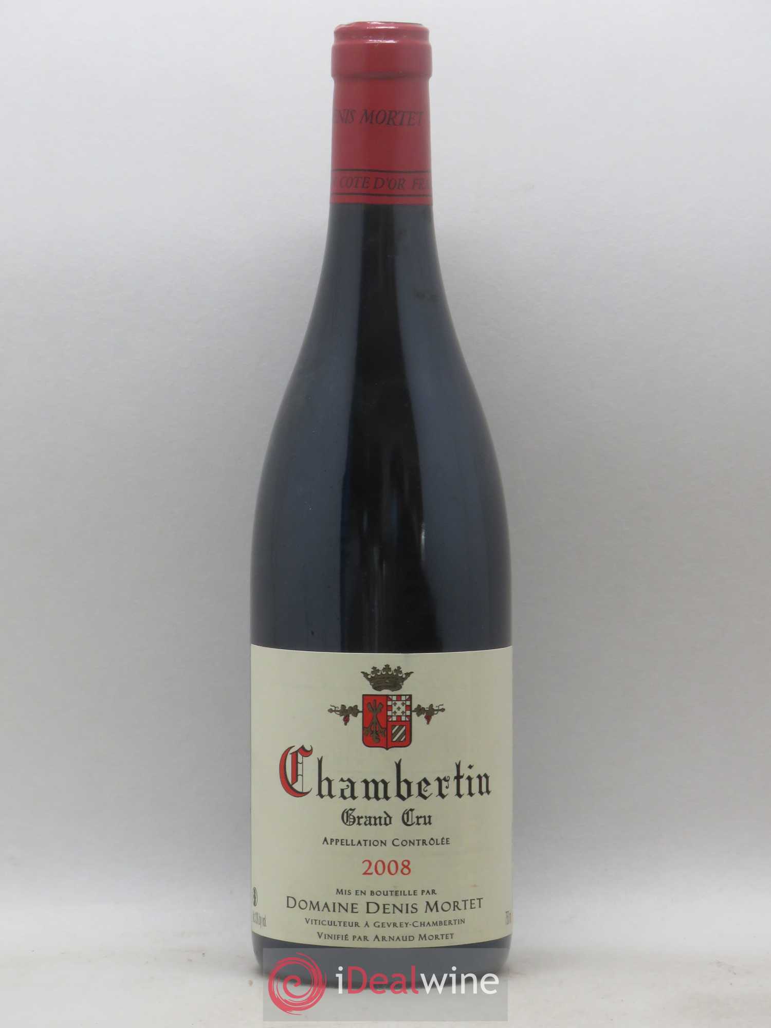 Chambertin Grand Cru Denis Mortet (Domaine) 2008 - Lot de 1 bouteille - 0