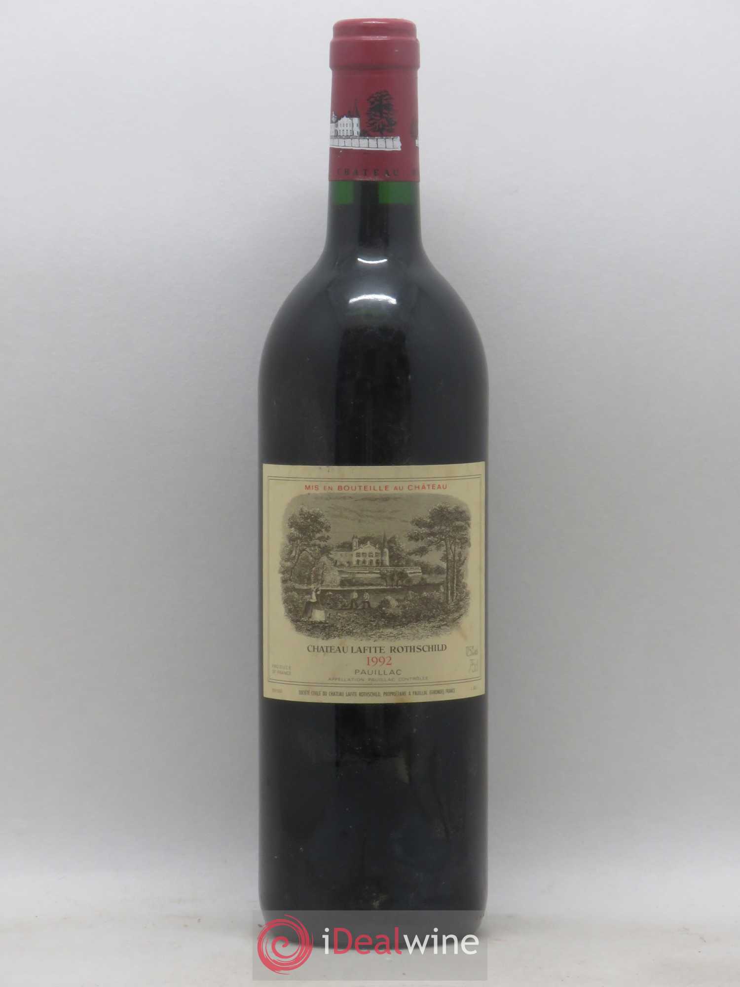 Château Lafite Rothschild 1er Grand Cru Classé 1992 - Lot de 1 bouteille - 0