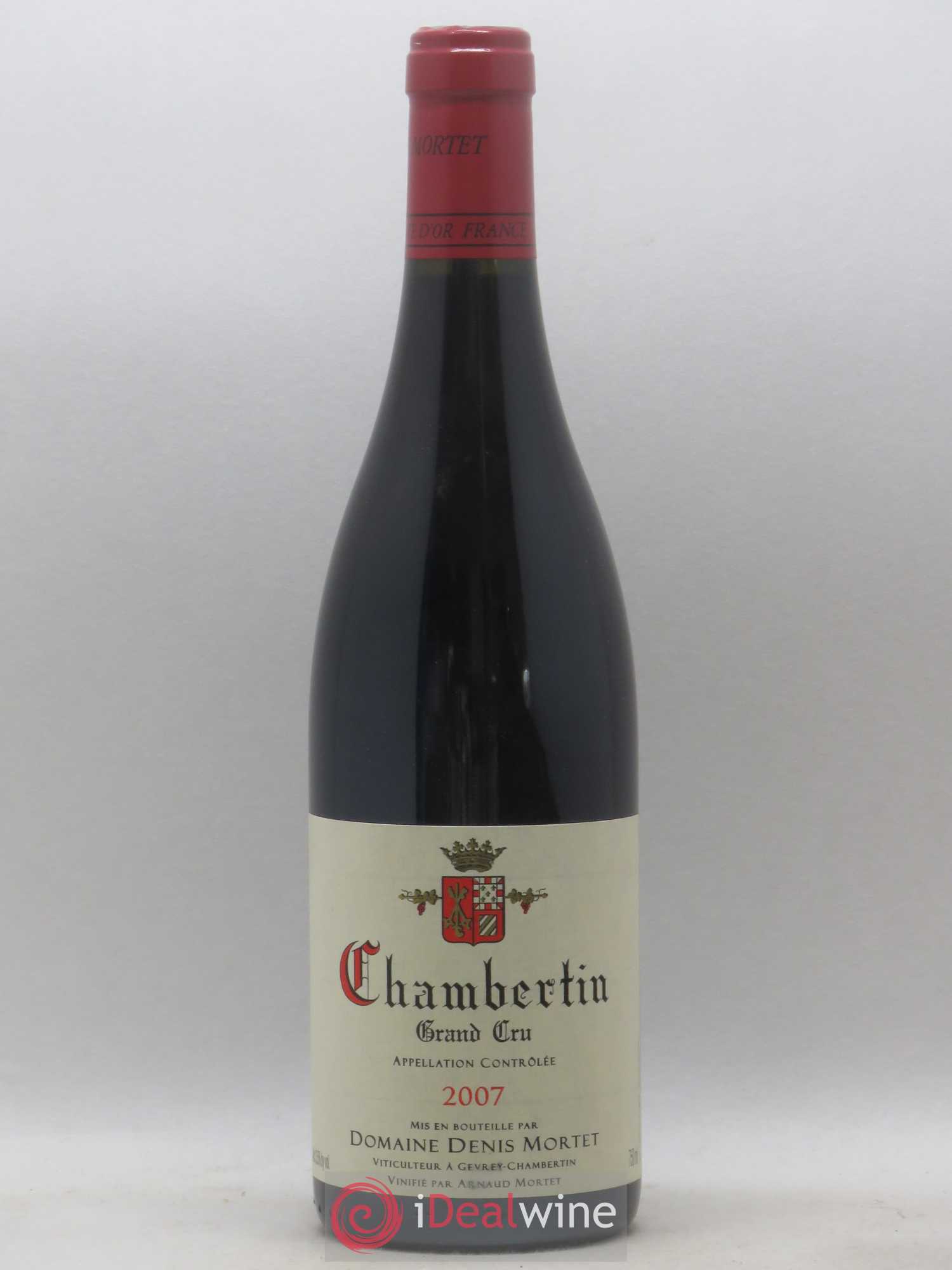 Chambertin Grand Cru Denis Mortet (Domaine) 2007 - Lot de 1 bouteille - 0