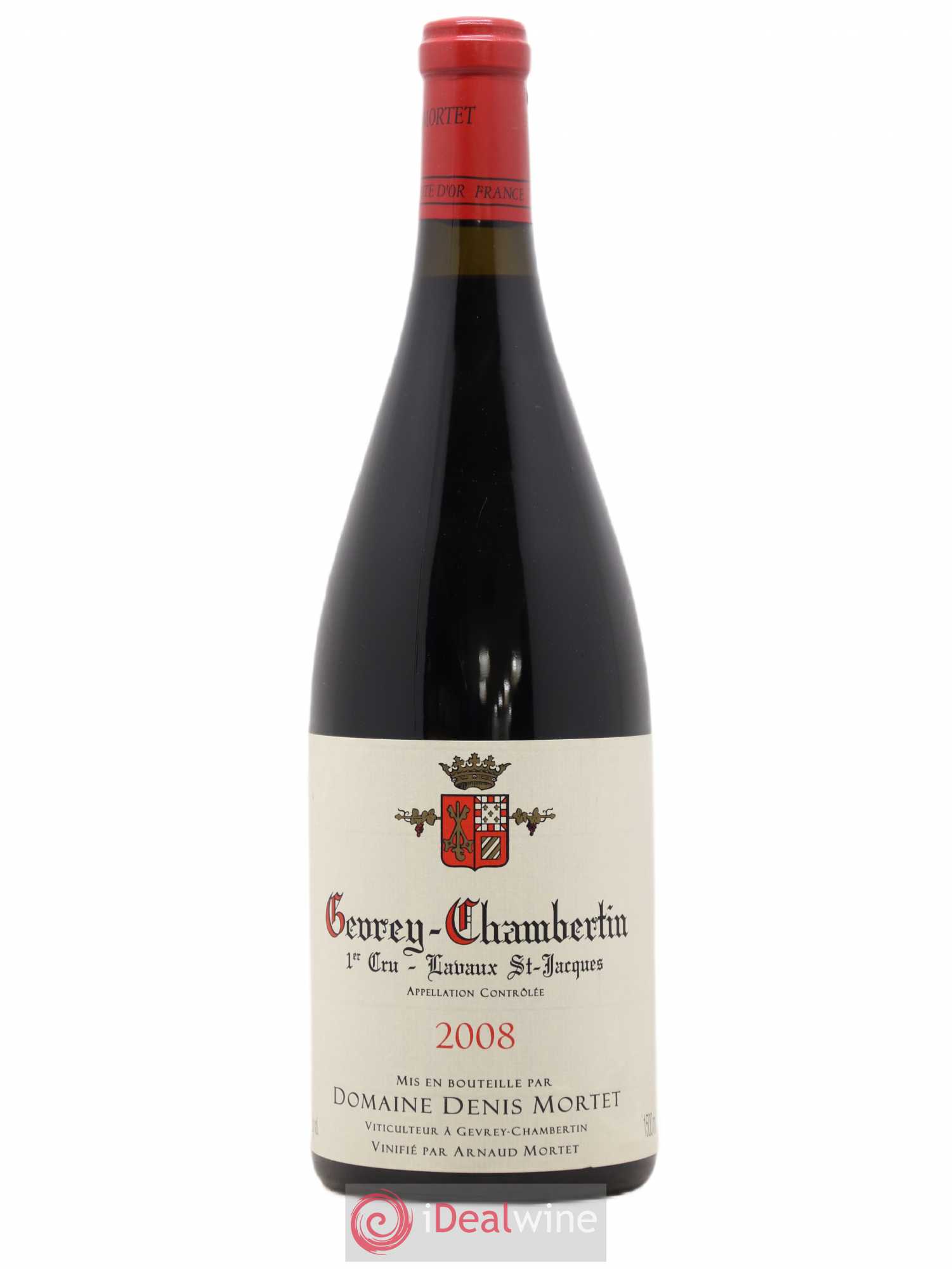 Gevrey-Chambertin 1er Cru Lavaux Saint Jacques Denis Mortet (Domaine) 2008 - Lot de 1 magnum - 0