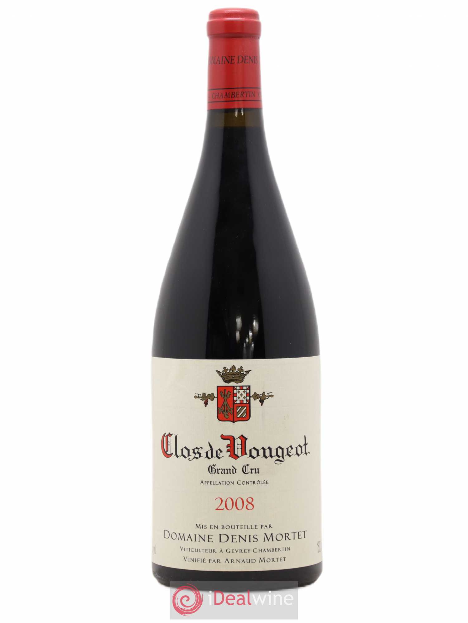 Clos de Vougeot Grand Cru Denis Mortet (Domaine) 2008 - Lot de 1 magnum - 0