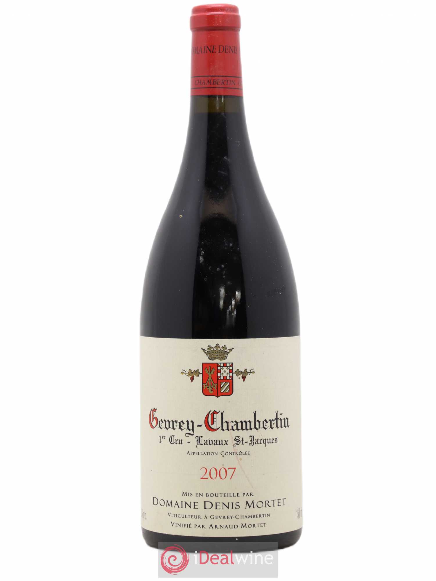 Gevrey-Chambertin 1er Cru Lavaux Saint Jacques Denis Mortet (Domaine) 2007 - Lot de 1 magnum - 0
