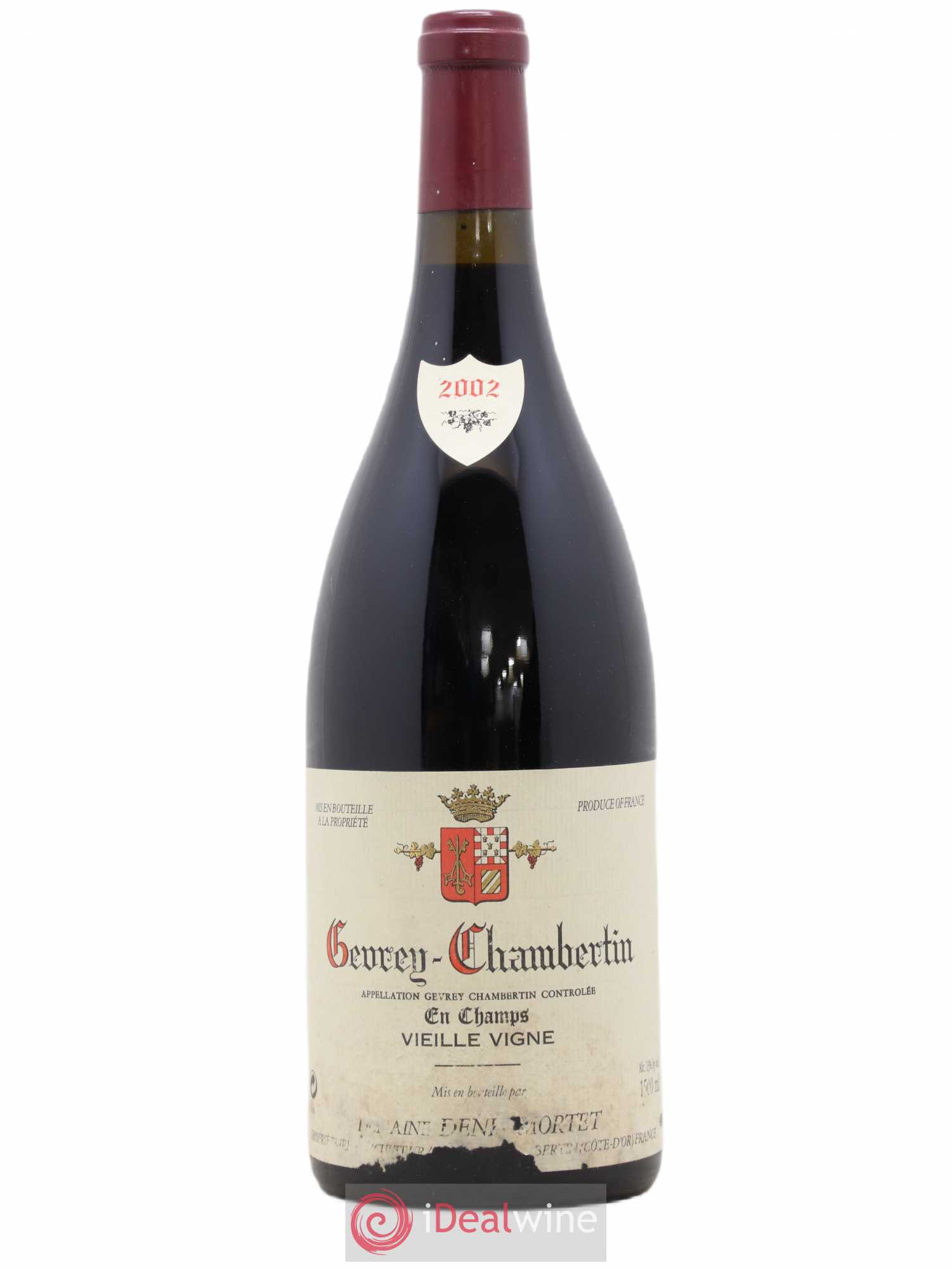 Gevrey-Chambertin En Champs Vieille Vigne Denis Mortet (Domaine) 2002 - Lot de 1 magnum - 0