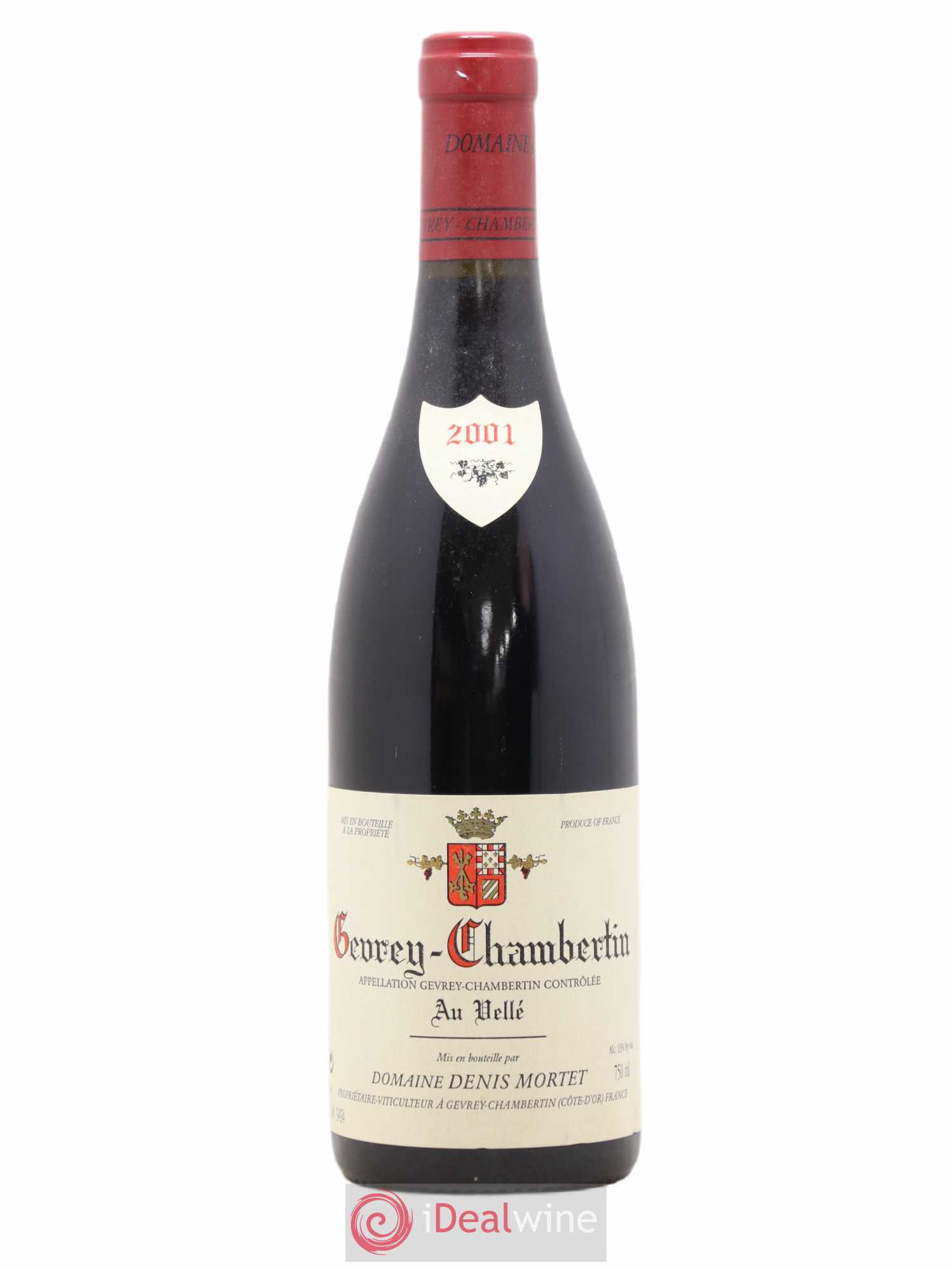 Gevrey-Chambertin Au Vellé Denis Mortet (Domaine) 2001 - Lot de 1 bouteille - 0