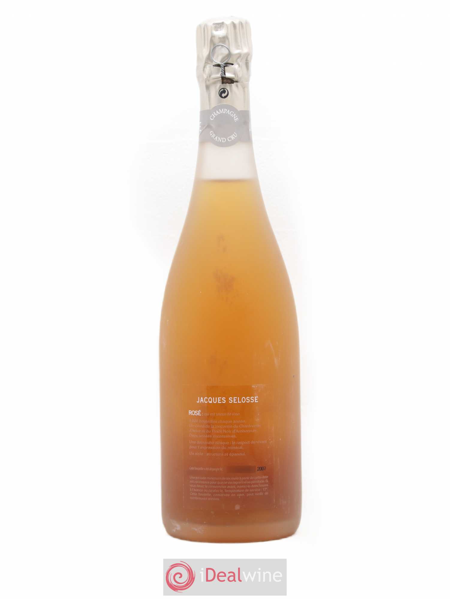 Rosé Brut Jacques Selosse - Lot de 1 bouteille - 1