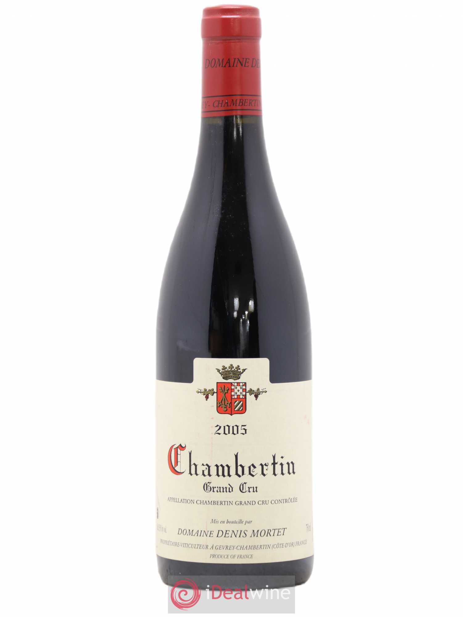 Chambertin Grand Cru Denis Mortet (Domaine) 2005 - Lot de 1 bouteille - 0
