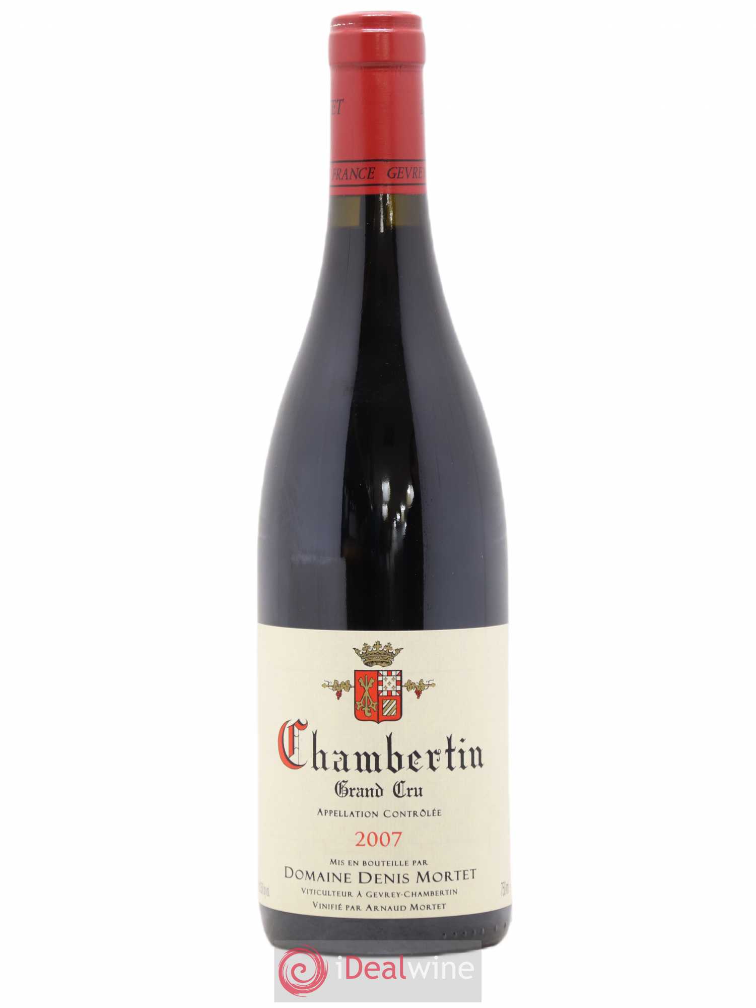 Chambertin Grand Cru Denis Mortet (Domaine) 2007 - Lot de 1 bouteille - 0