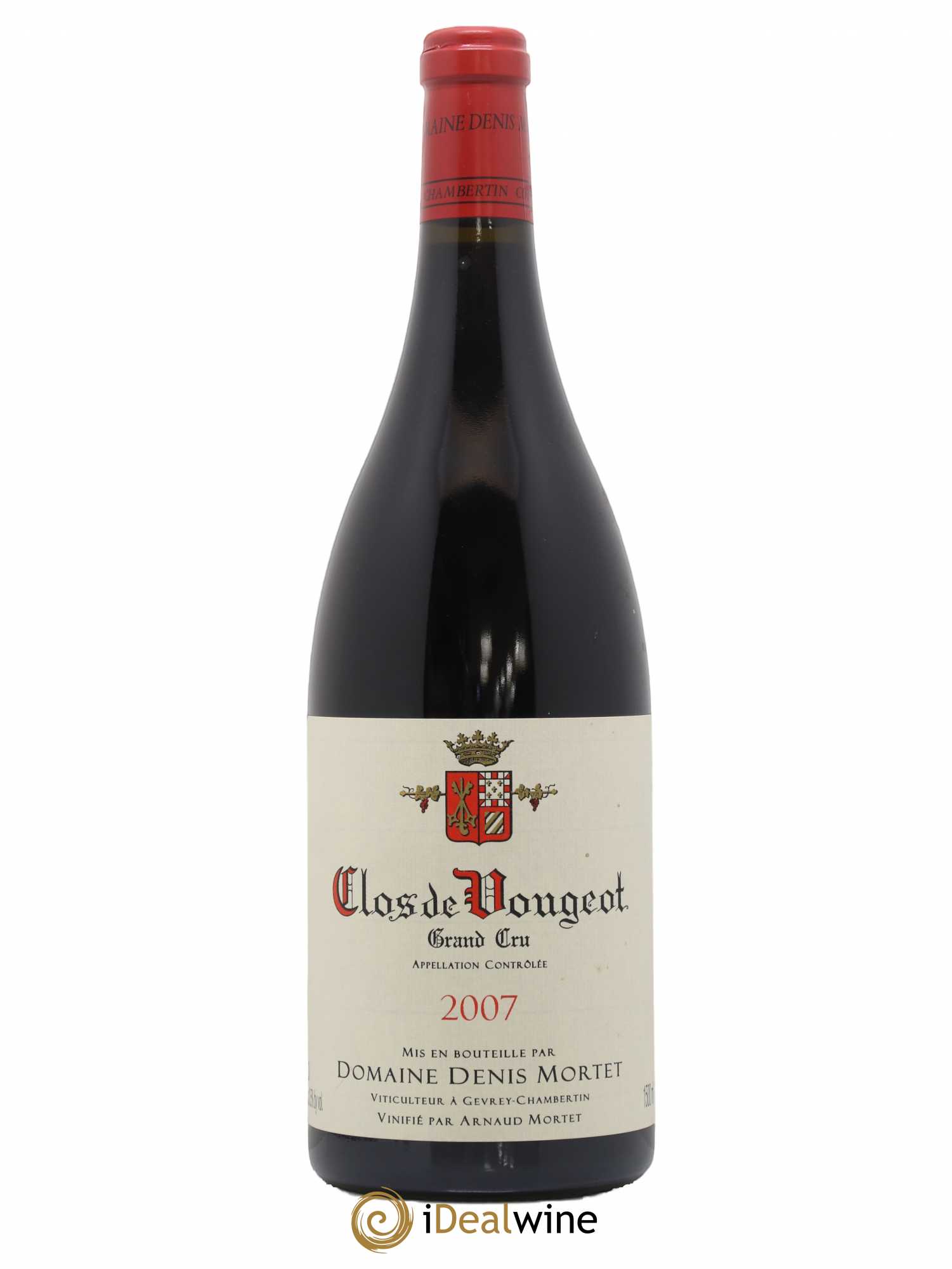Clos de Vougeot Grand Cru Denis Mortet (Domaine) 2007 - Lot de 1 magnum - 0