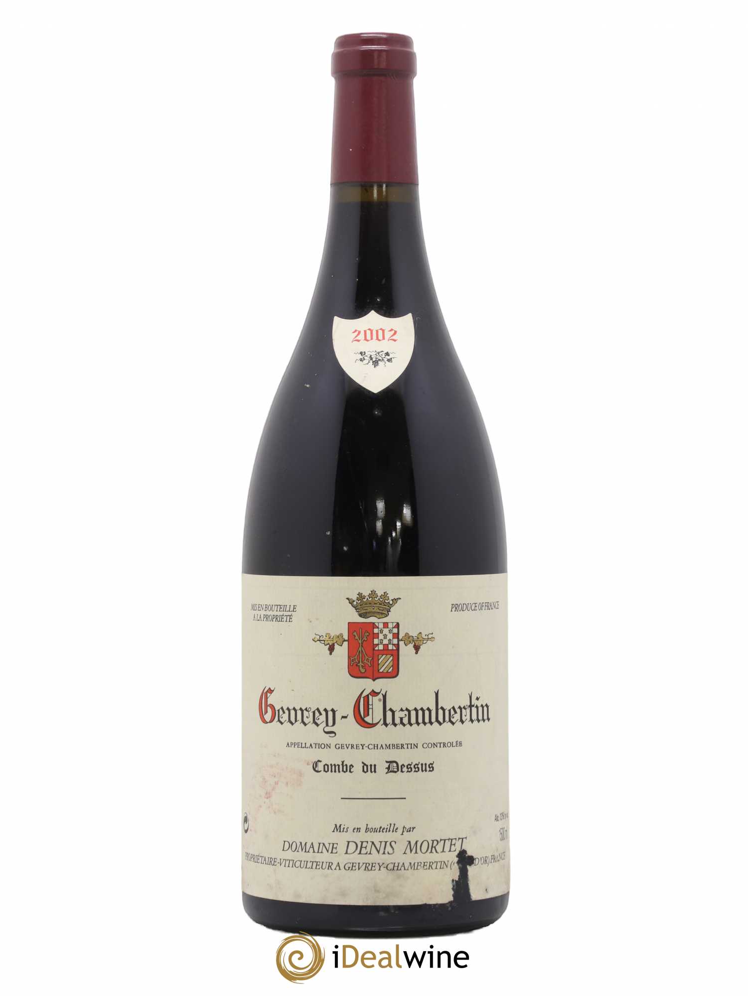 Gevrey-Chambertin Combe du Dessus Denis Mortet (Domaine) 2002 - Lot de 1 magnum - 0