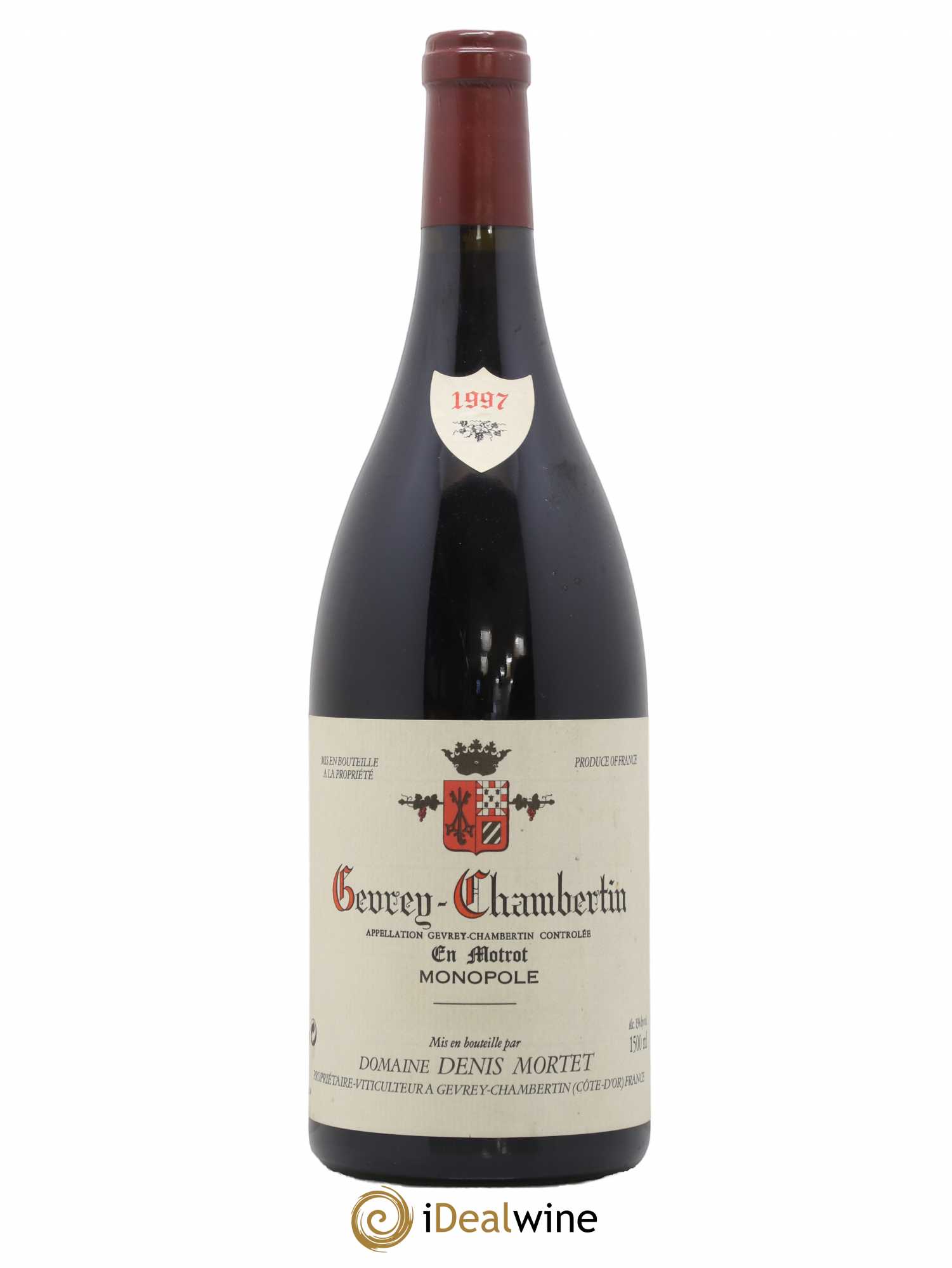 Gevrey-Chambertin En Motrot Denis Mortet (Domaine) 1997 - Lot de 1 magnum - 0