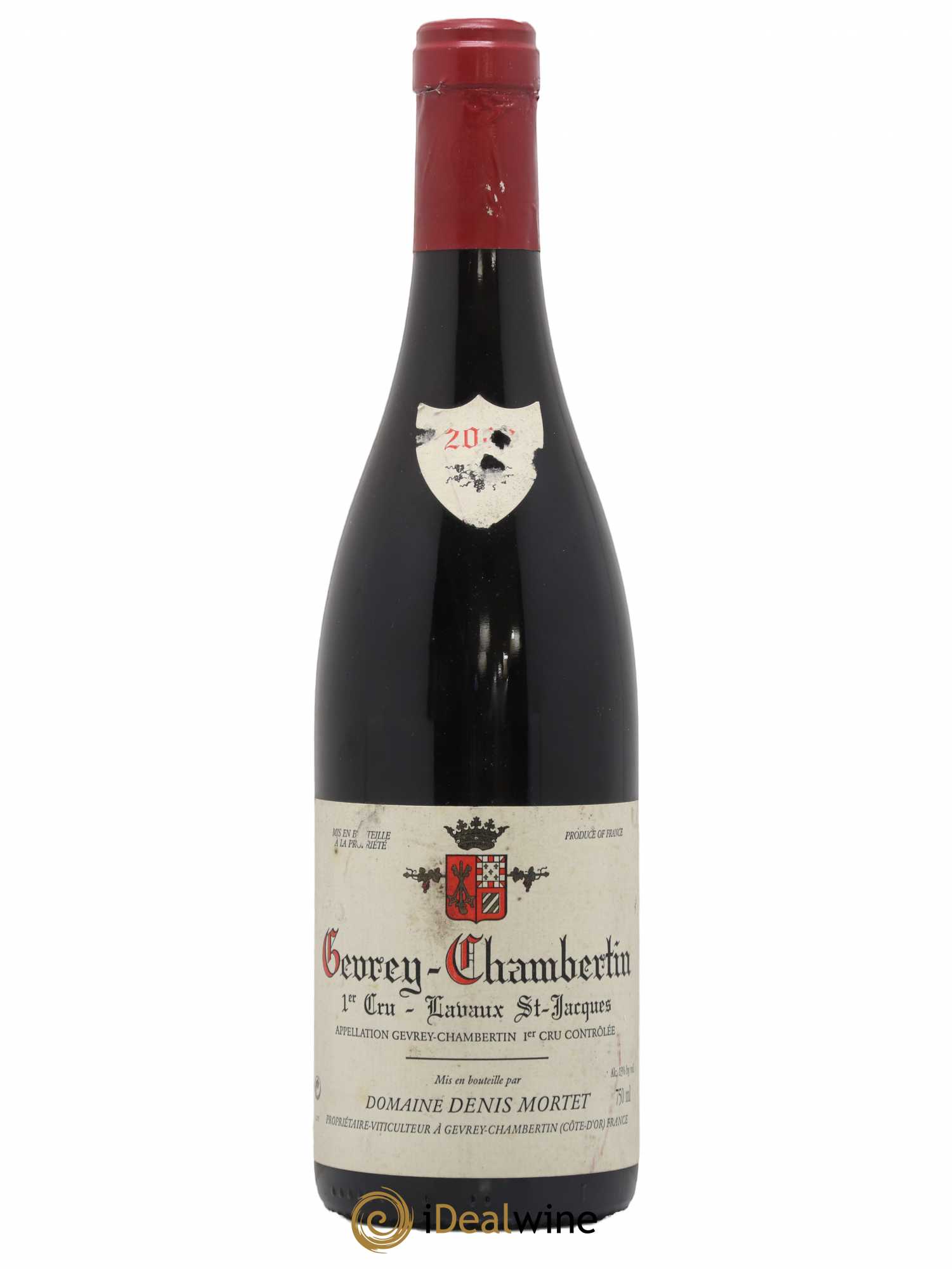Gevrey-Chambertin 1er Cru Lavaux Saint Jacques Denis Mortet (Domaine) 2000 - Lot de 1 bouteille - 0