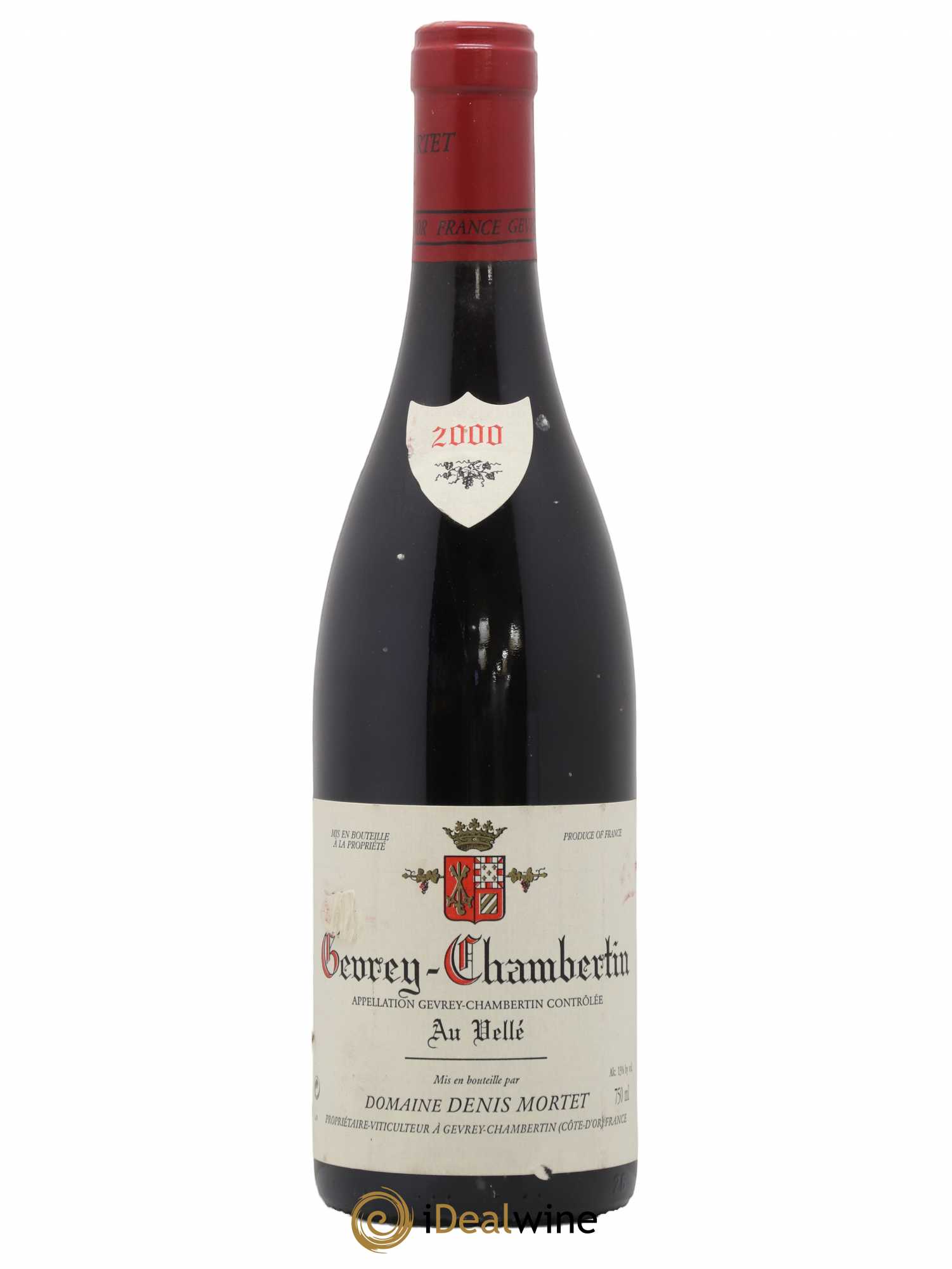 Gevrey-Chambertin Au Vellé Denis Mortet (Domaine) 2000 - Lot de 1 bouteille - 0
