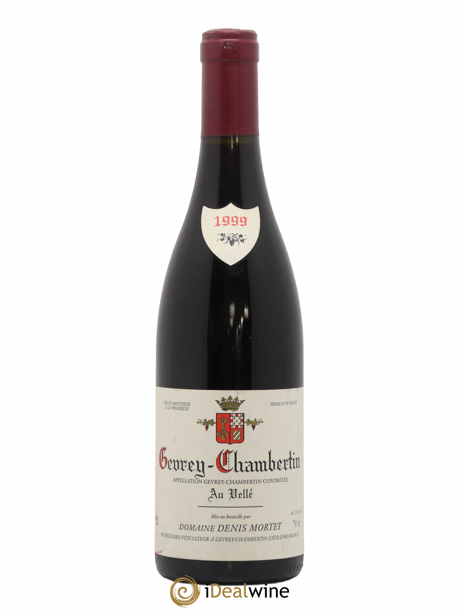 Gevrey-Chambertin Au Vellé Denis Mortet (Domaine) 1999 - Lot de 1 bouteille - 0