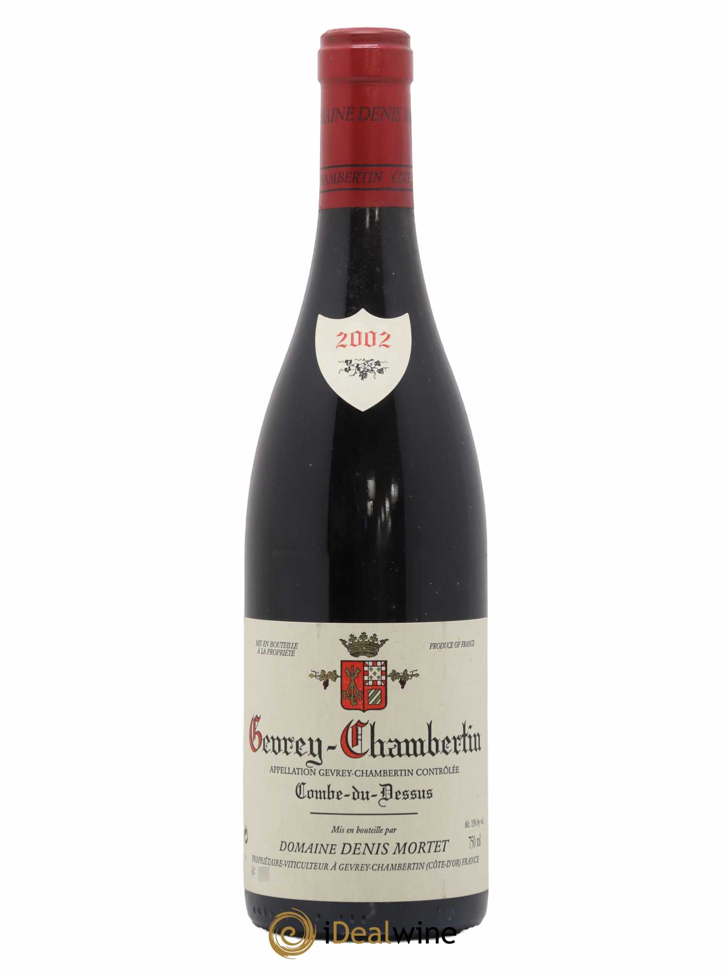 Gevrey-Chambertin Combe du Dessus Denis Mortet (Domaine) 2002 - Lot de 1 bouteille - 0