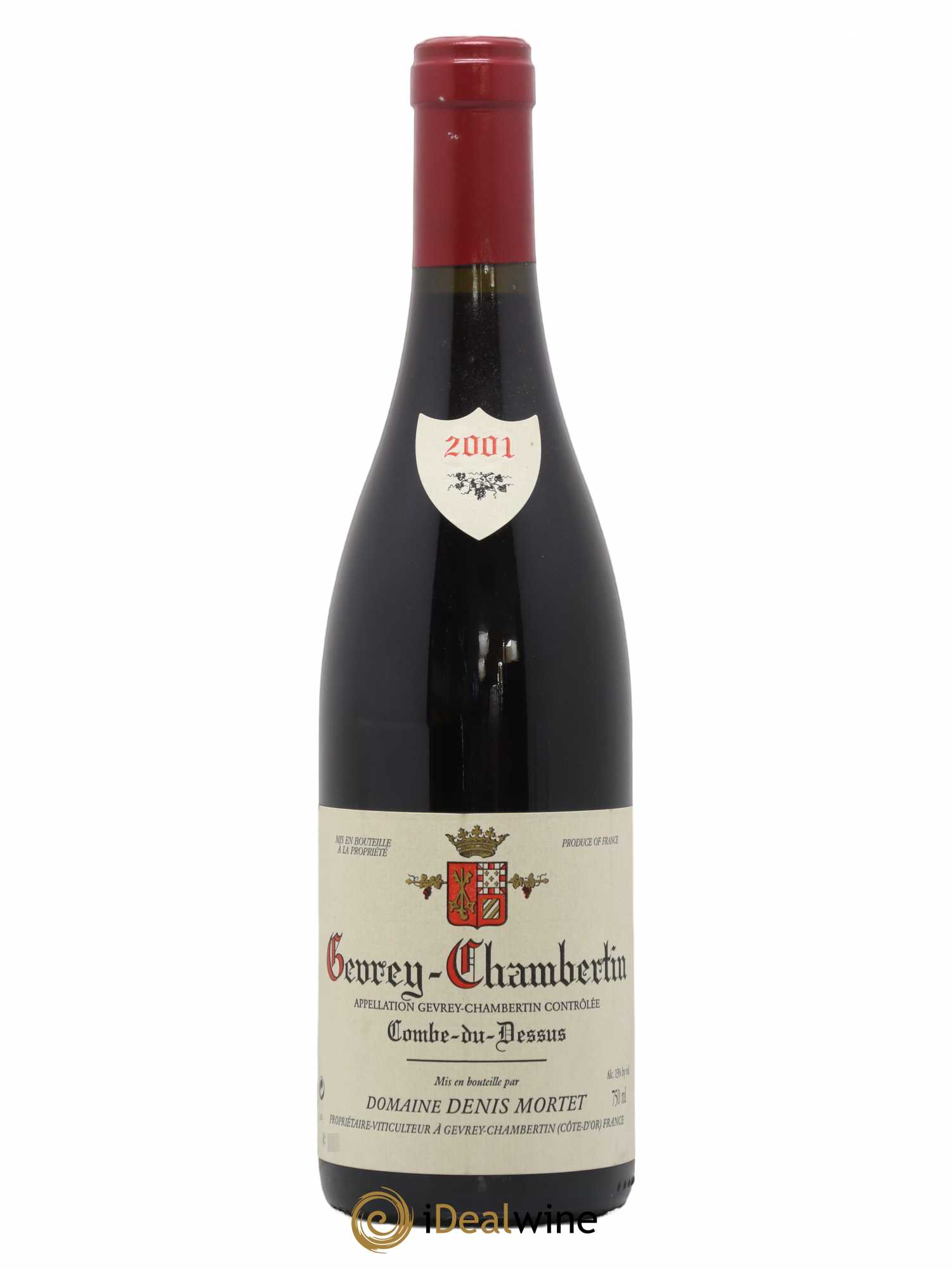 Gevrey-Chambertin Combe du Dessus Denis Mortet (Domaine) 2001 - Lot de 1 bouteille - 0