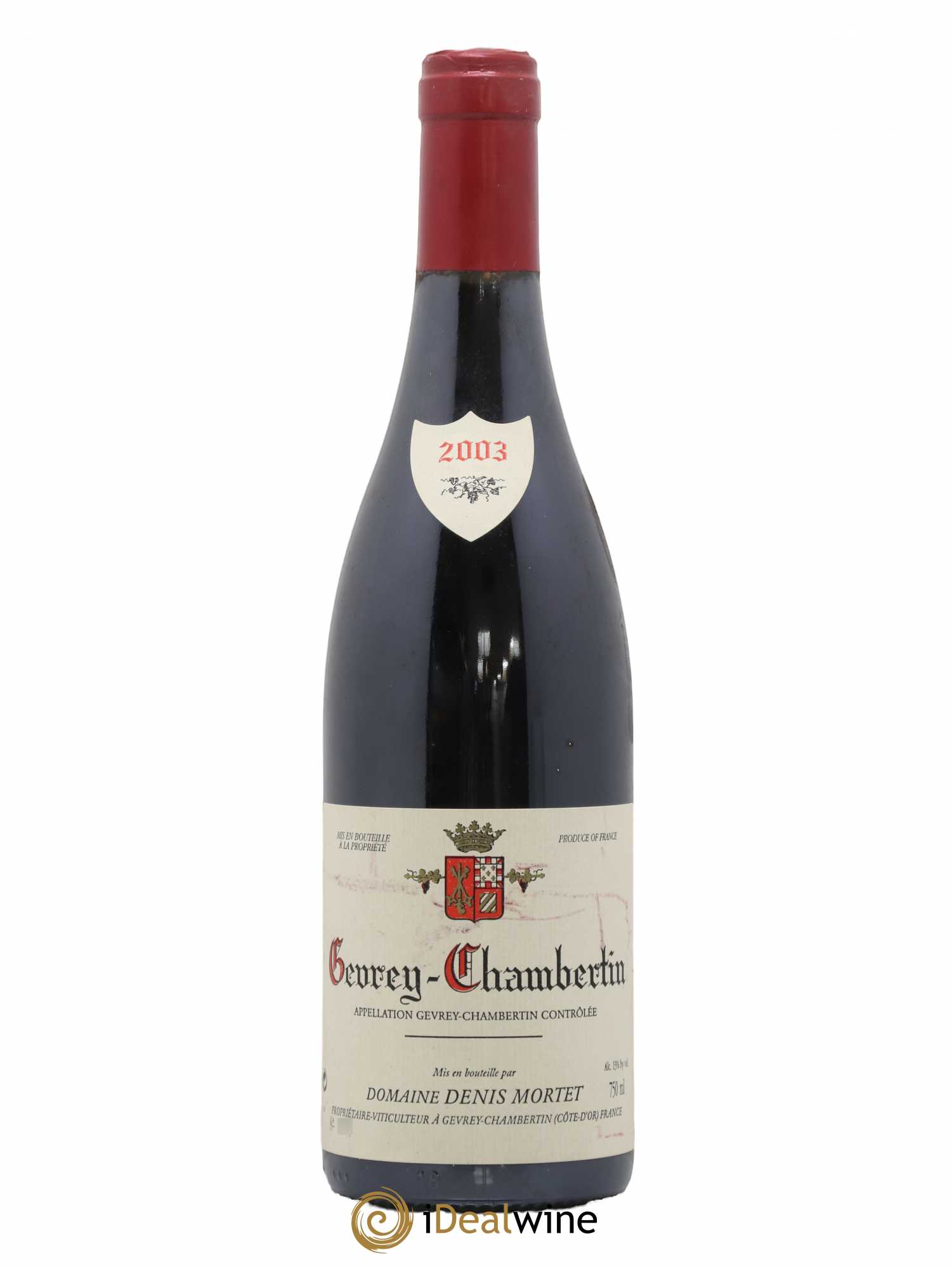 Gevrey-Chambertin Denis Mortet (Domaine) 2003 - Lot de 1 bouteille - 0