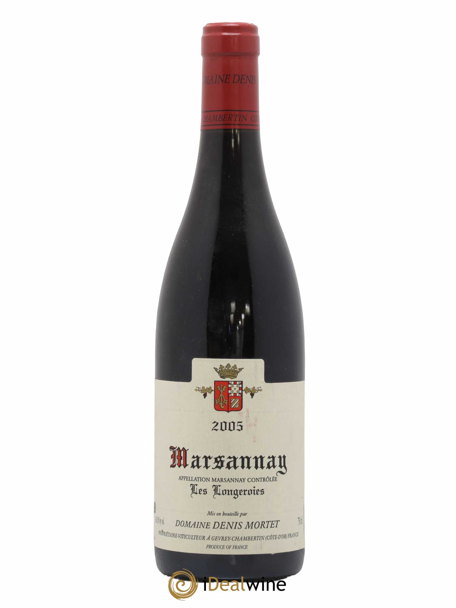 Marsannay Les Longeroies Denis Mortet (Domaine) 2005 - Lot de 1 bouteille - 0