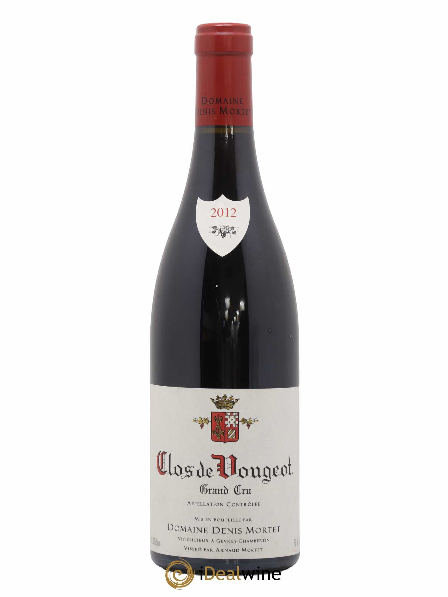 Clos de Vougeot Grand Cru Denis Mortet (Domaine) 2012 - Lot de 1 bouteille - 0