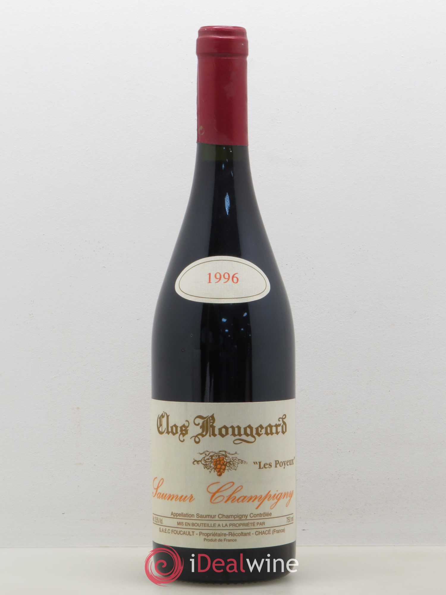 Saumur-Champigny Les Poyeux Clos Rougeard 1996 - Lot de 1 bouteille - 0