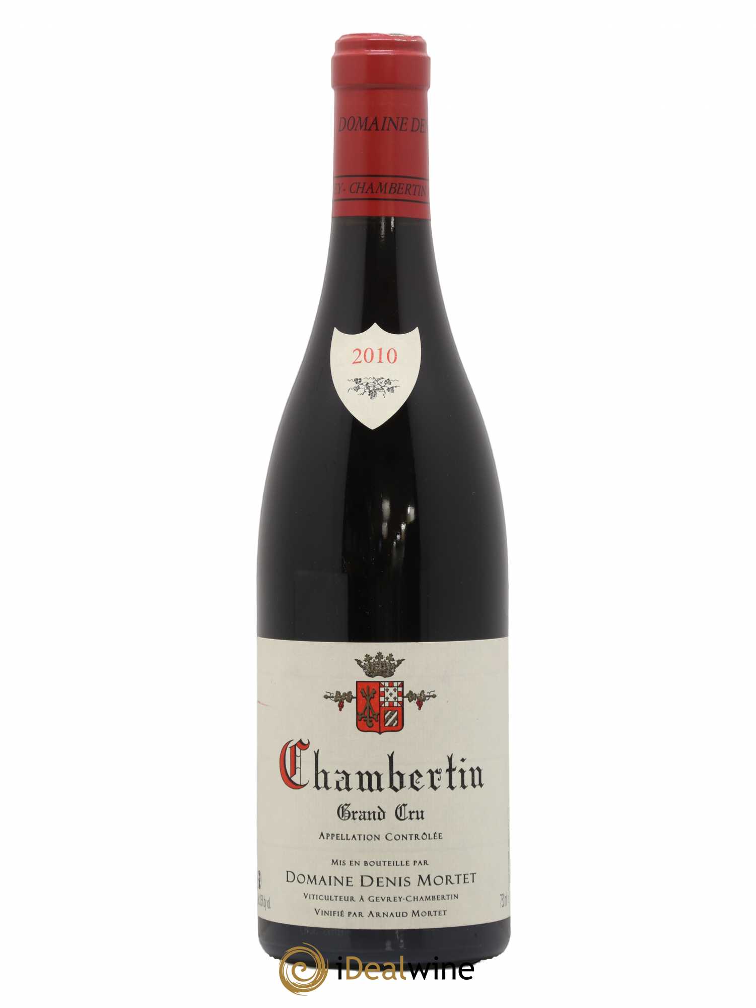 Chambertin Grand Cru Denis Mortet (Domaine) 2010 - Lot de 1 bouteille - 0