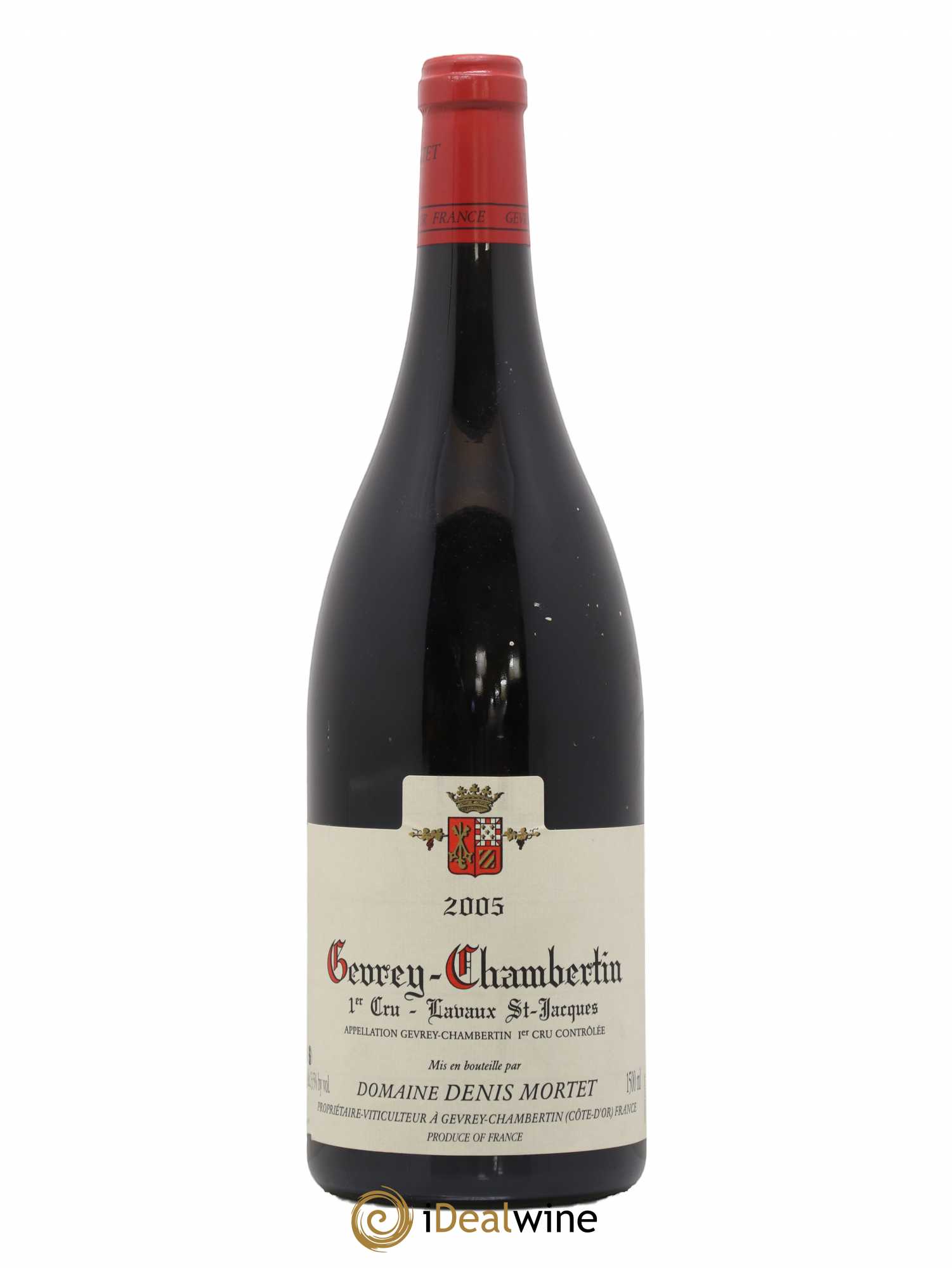 Gevrey-Chambertin 1er Cru Lavaux Saint Jacques Denis Mortet (Domaine) 2005 - Lot de 1 magnum - 0