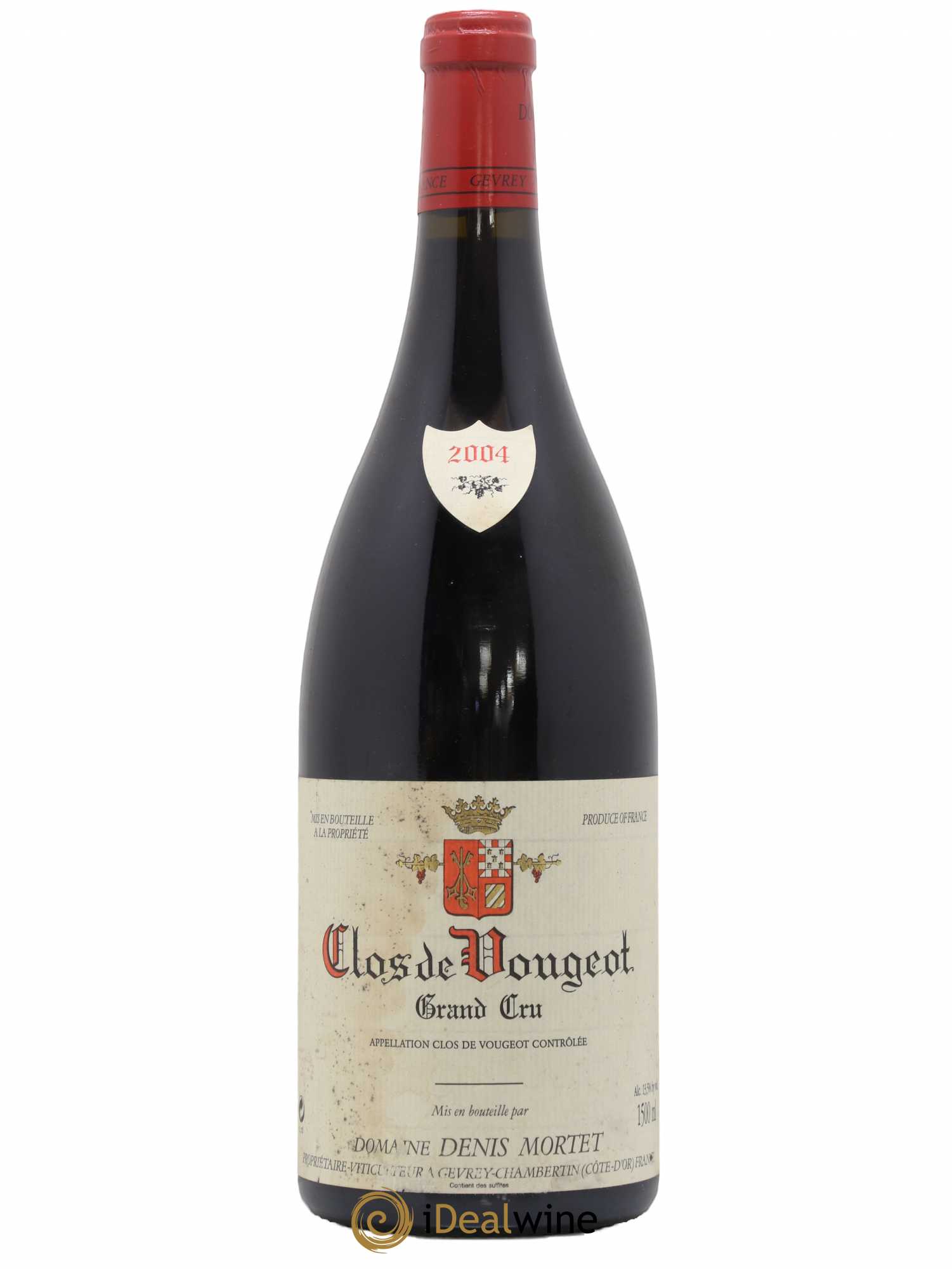 Clos de Vougeot Grand Cru Denis Mortet (Domaine) 2004 - Lot de 1 magnum - 0