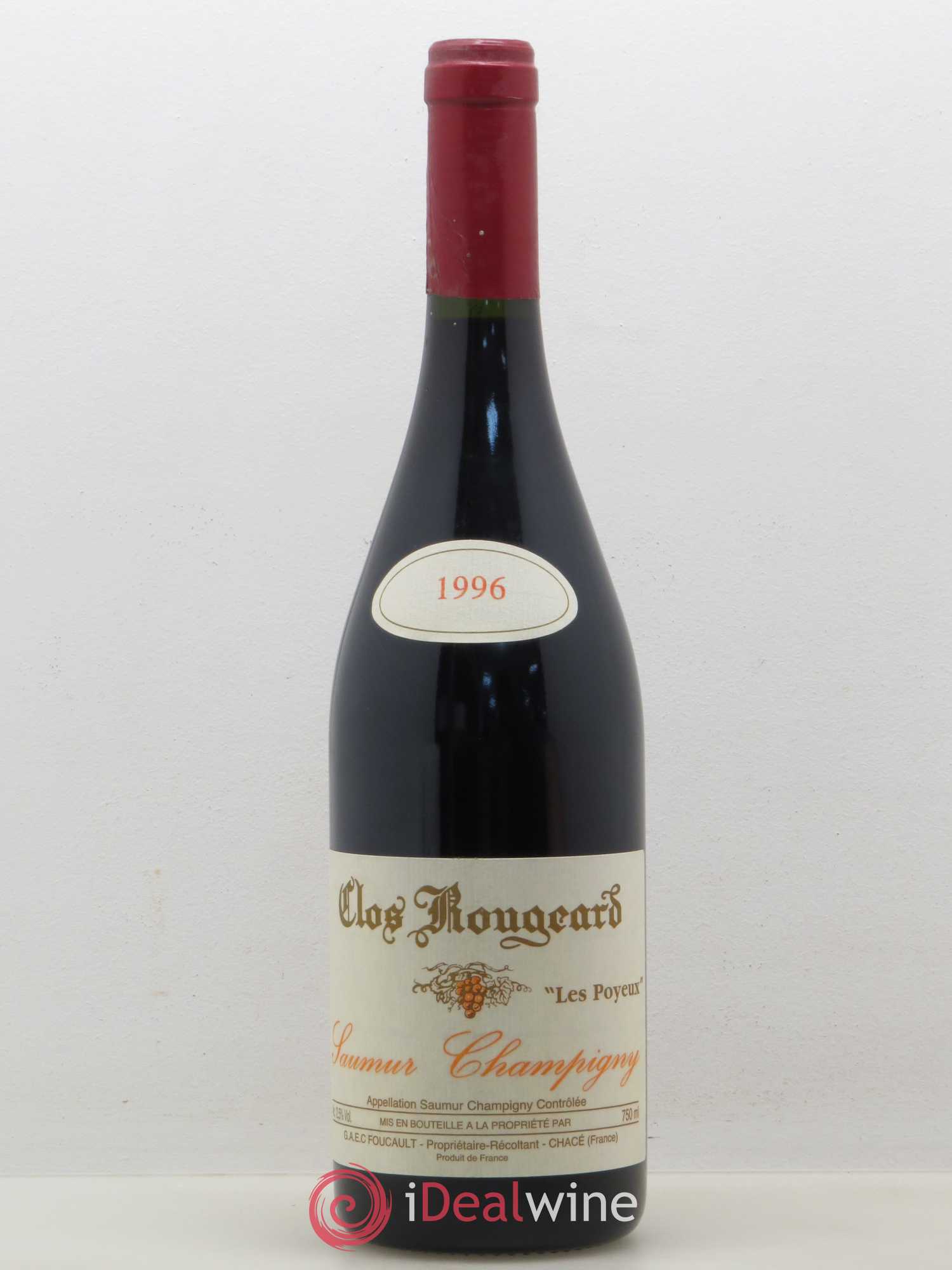 Saumur-Champigny Les Poyeux Clos Rougeard 1996 - Lot de 1 bouteille - 0