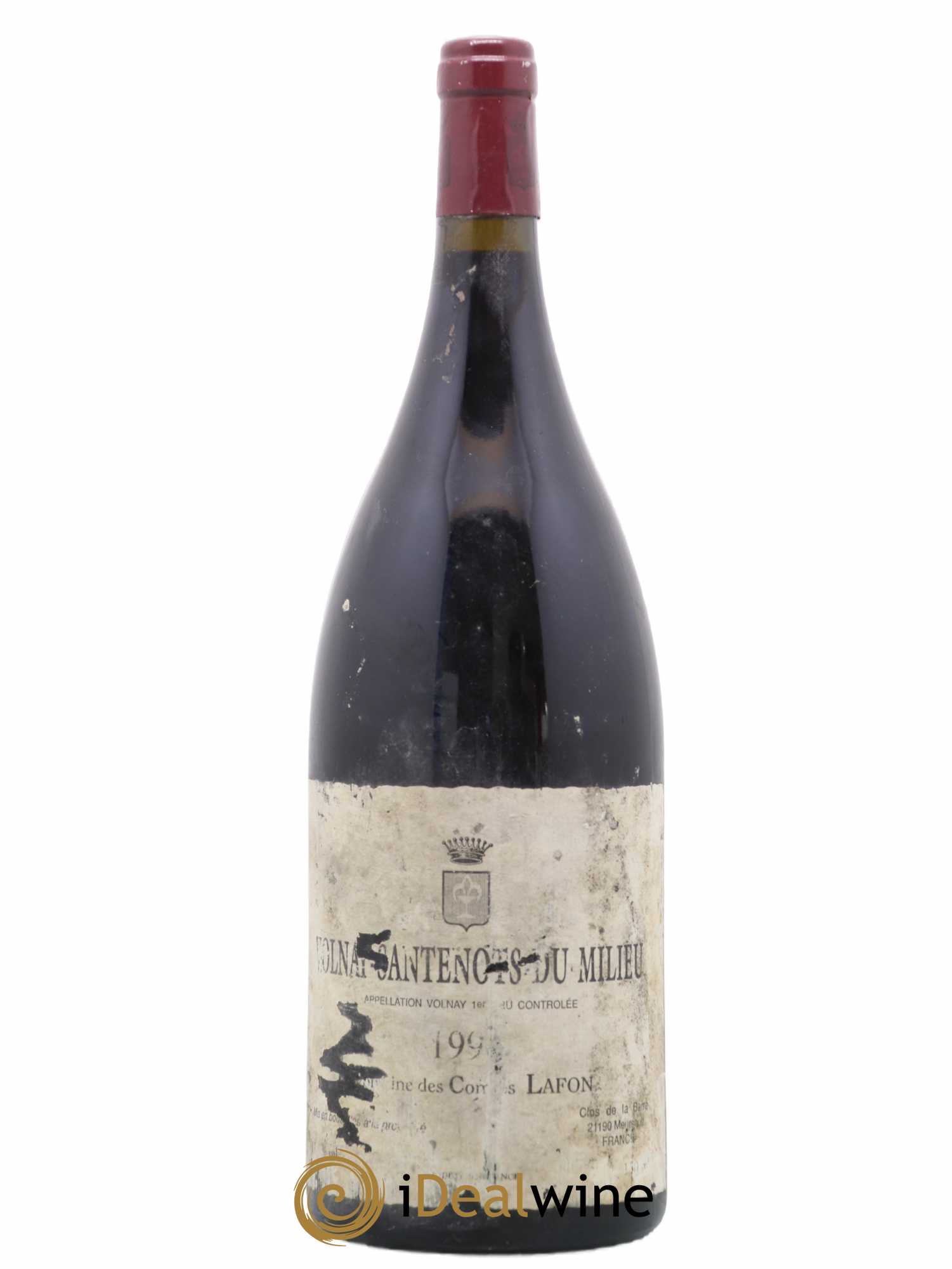 Volnay 1er Cru Santenots du Milieu Comtes Lafon (Domaine des) 1996 - Lot de 1 magnum - 0