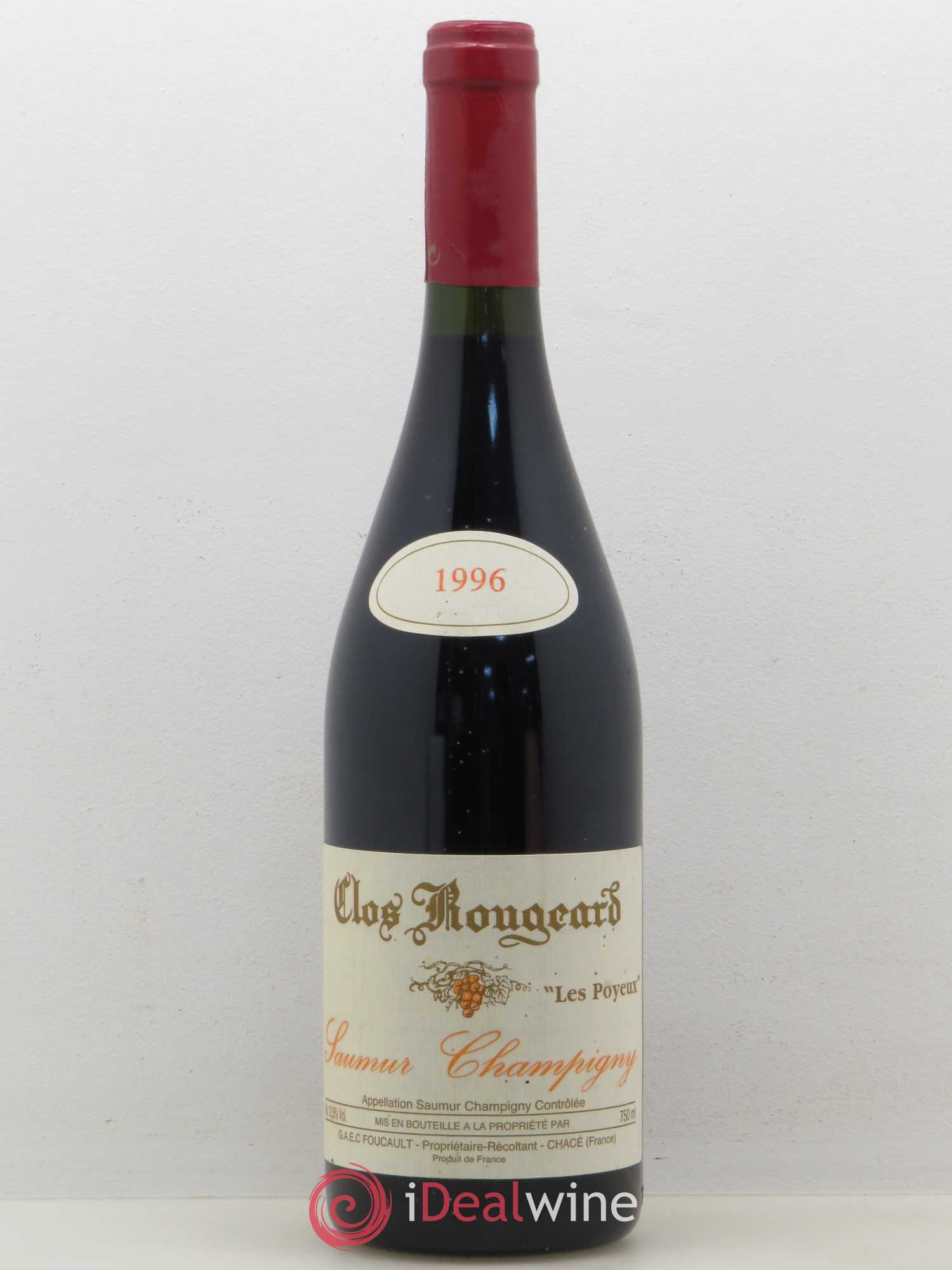 Saumur-Champigny Les Poyeux Clos Rougeard 1996 - Lot de 1 bouteille - 0