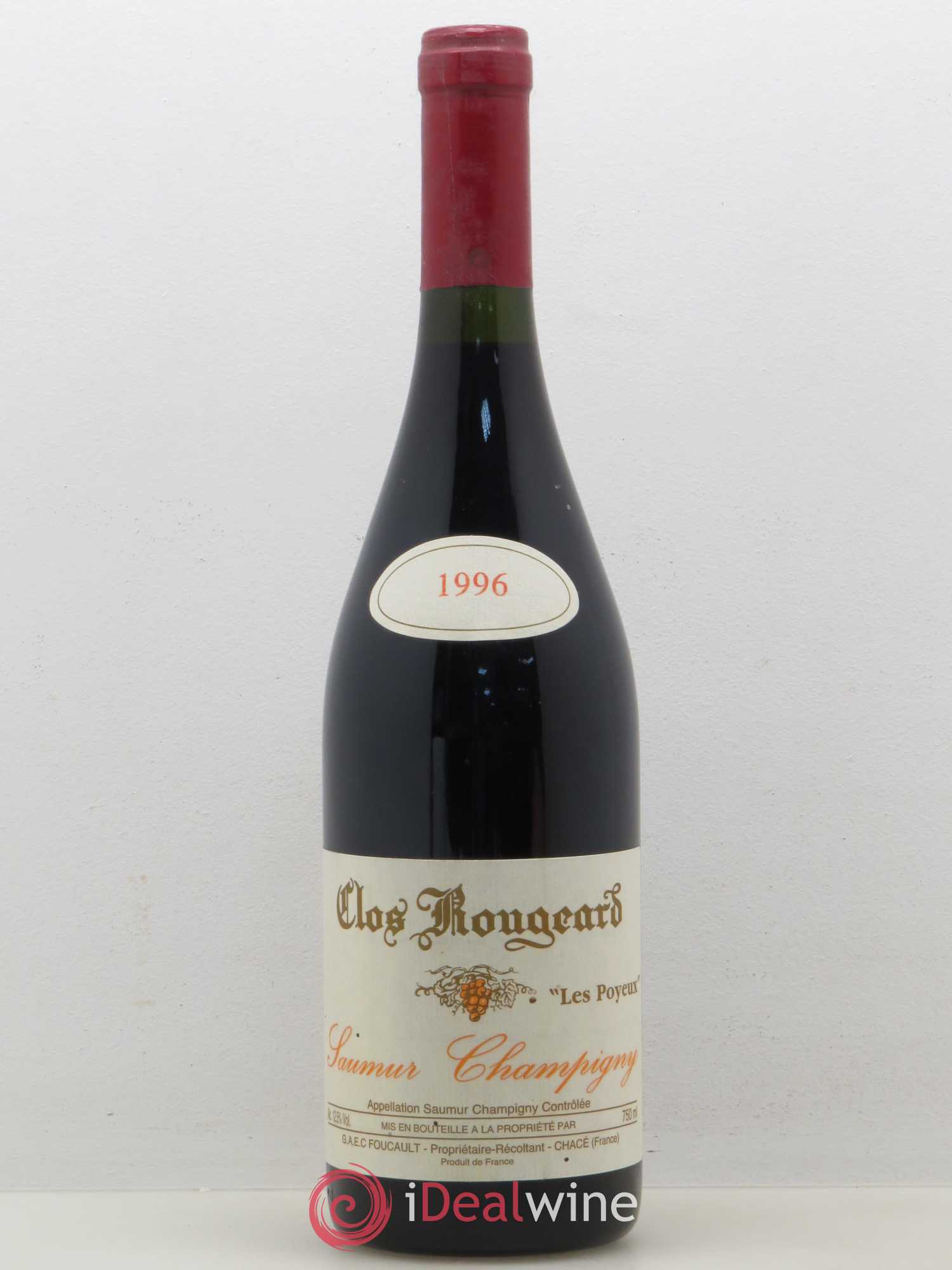 Saumur-Champigny Les Poyeux Clos Rougeard 1996 - Lot de 1 bouteille - 0
