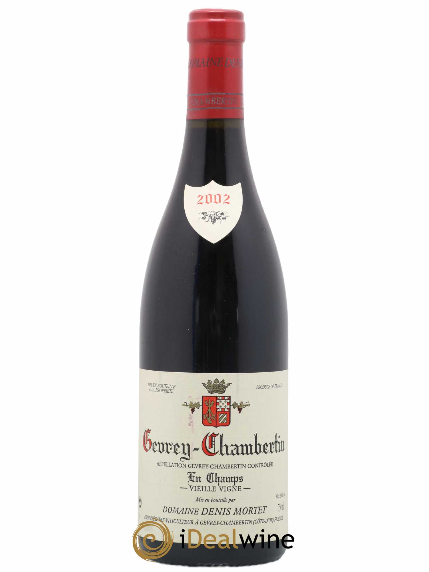 Gevrey-Chambertin En Champs Vieille Vigne Denis Mortet (Domaine) 2002 - Lot de 1 bouteille - 0