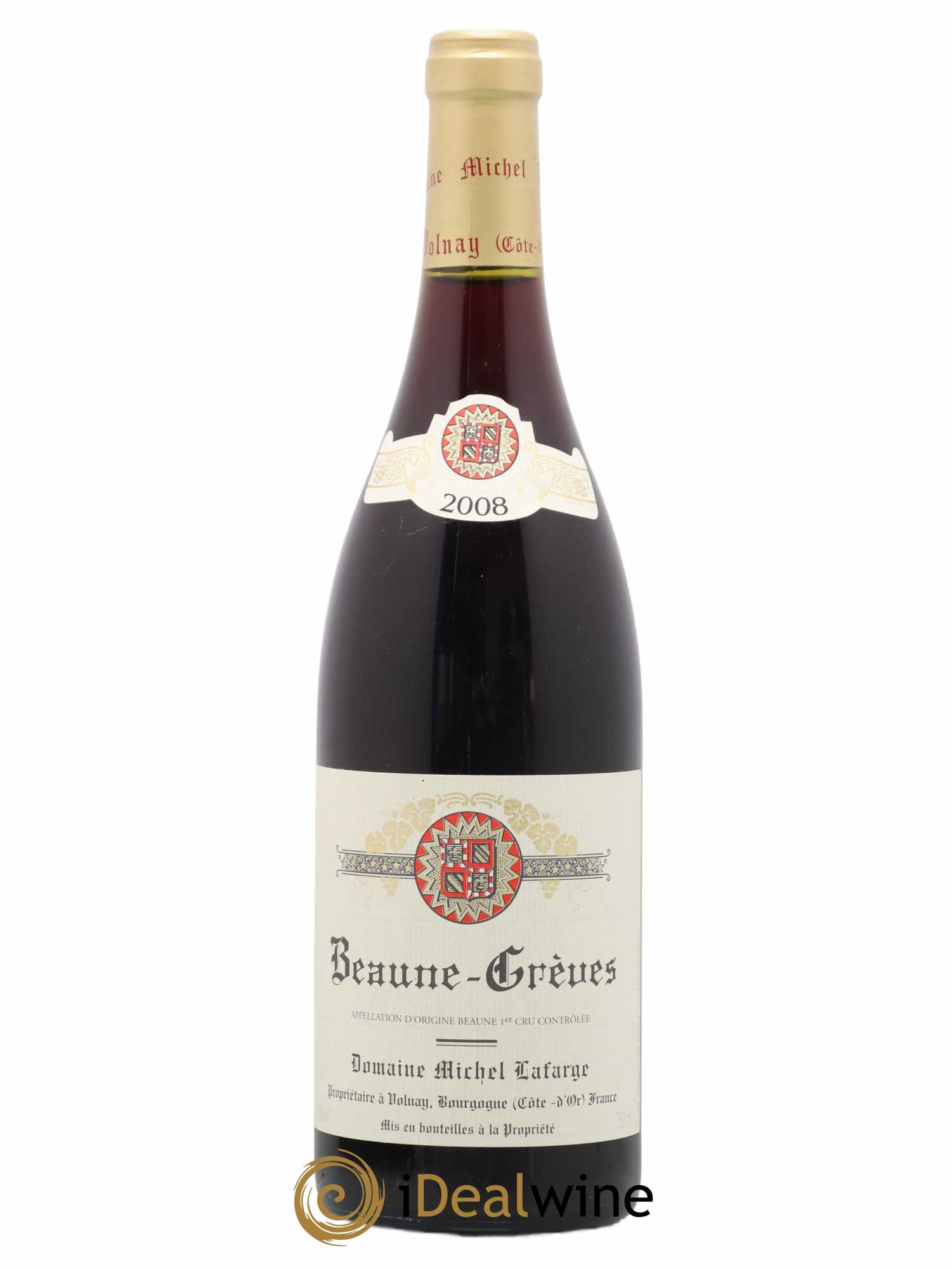 Beaune 1er Cru Grèves Lafarge (Domaine) 2008 - Lot de 1 bouteille - 0