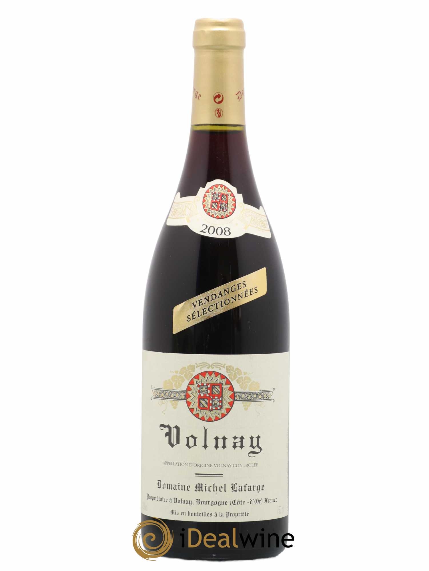 Volnay Vendanges sélectionnées Lafarge (Domaine) 2008 - Lot de 1 bouteille - 0