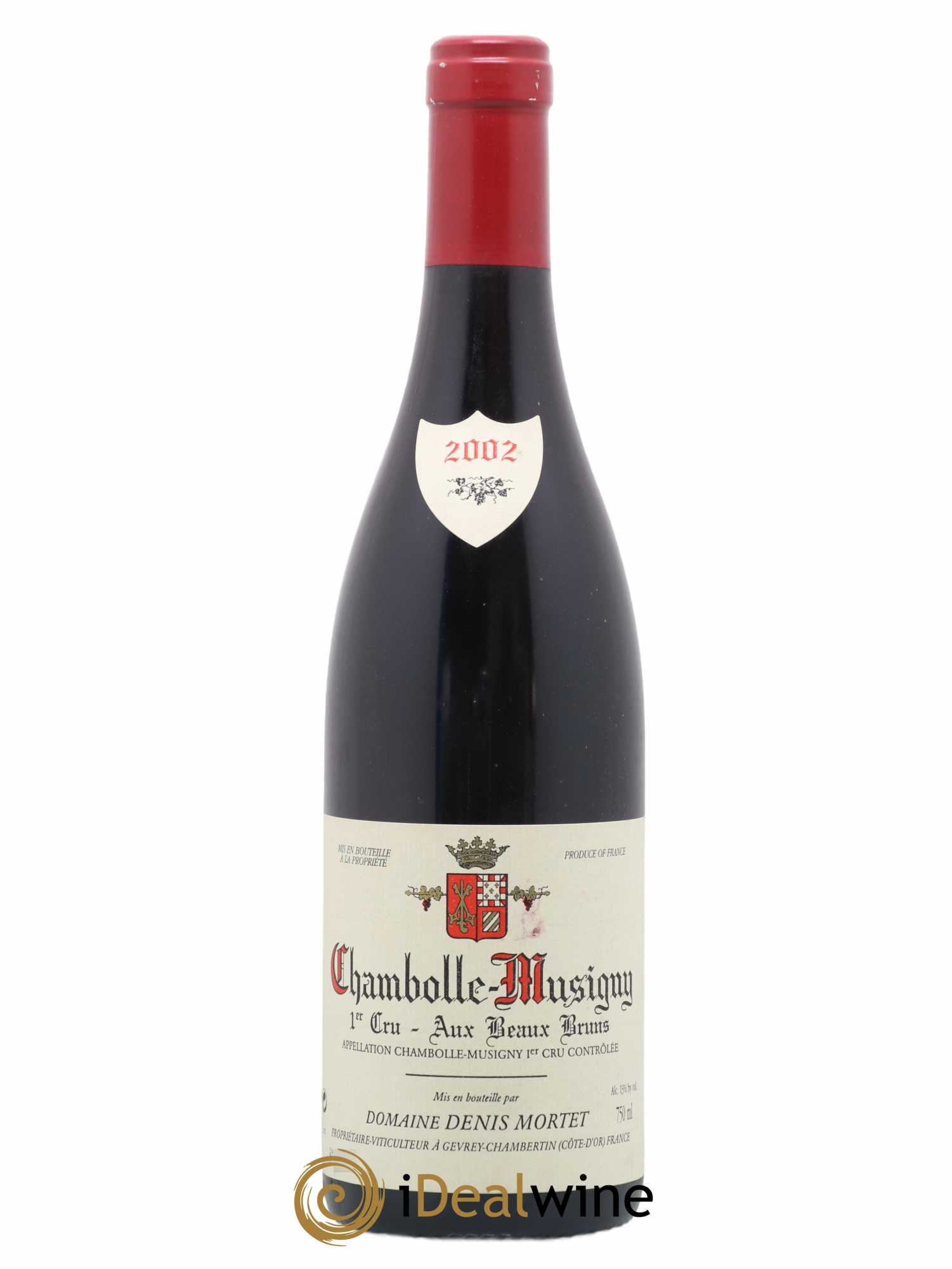 Chambolle-Musigny 1er Cru Aux Beaux Bruns Denis Mortet (Domaine) 2002 - Lot de 1 bouteille - 0