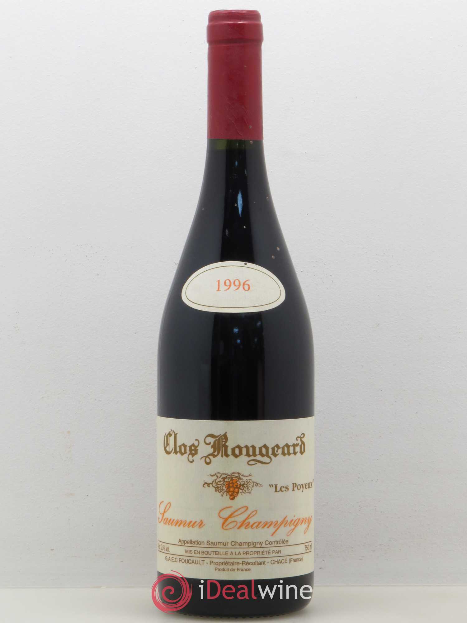 Saumur-Champigny Les Poyeux Clos Rougeard 1996 - Lot de 1 bouteille - 0