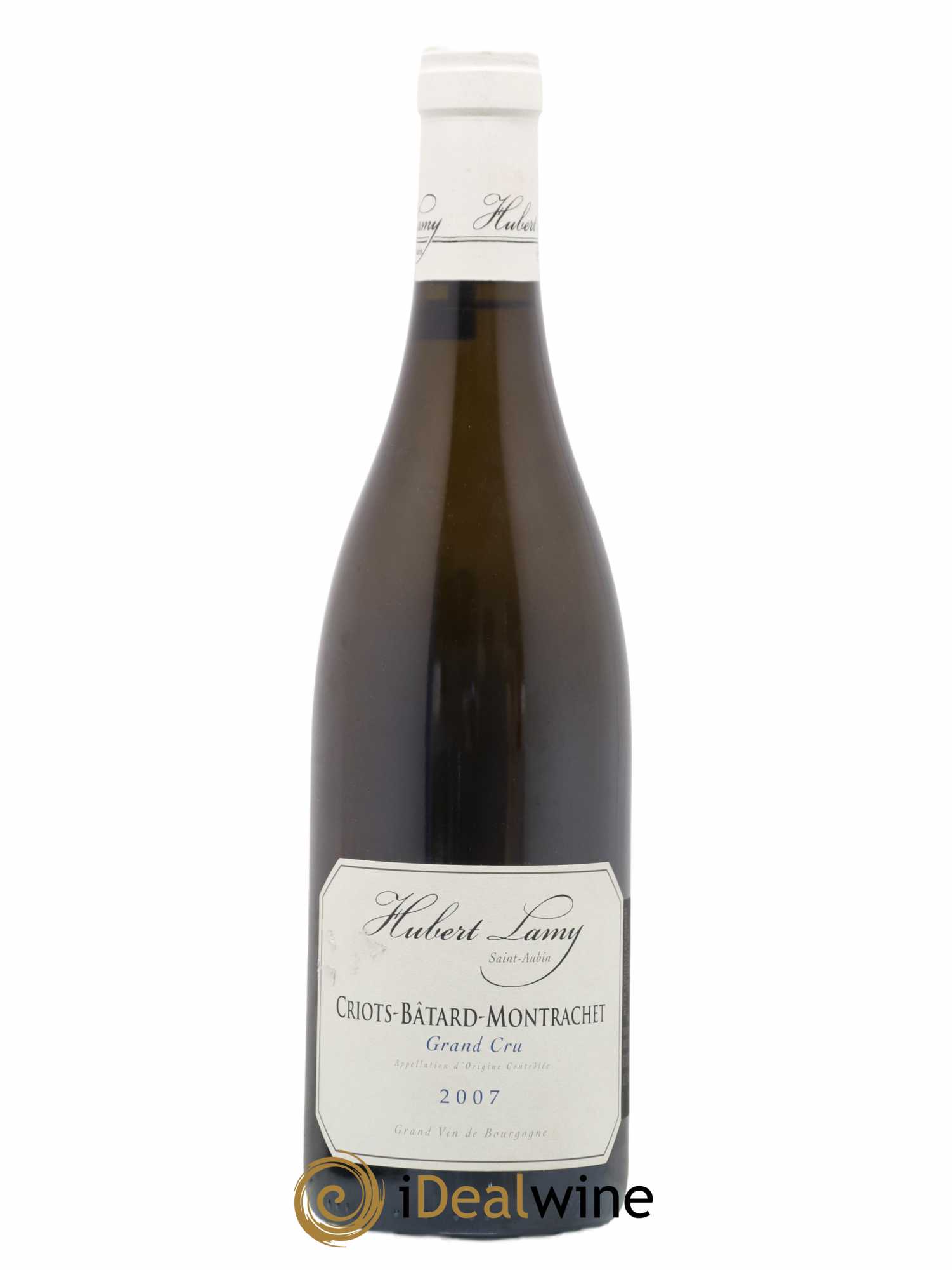 Criots-Bâtard-Montrachet Grand Cru Hubert Lamy 2007 - Lot de 1 bouteille - 0