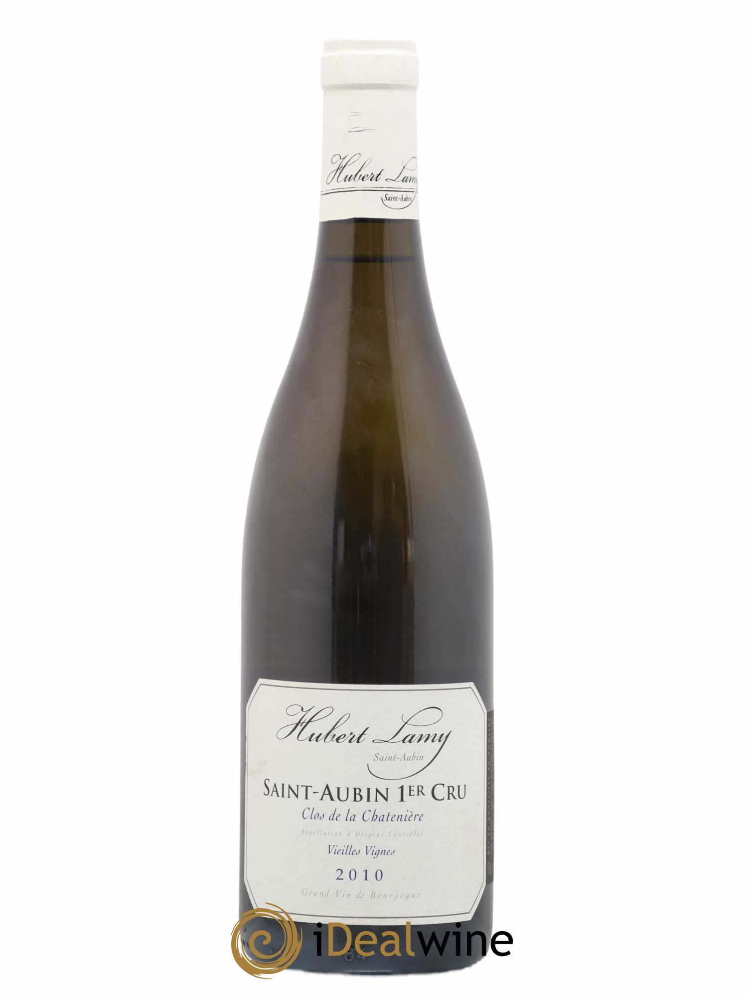 Saint-Aubin 1er Cru Clos de la Chatenière Vieilles Vignes Hubert Lamy 2010 - Lot de 1 bouteille - 0