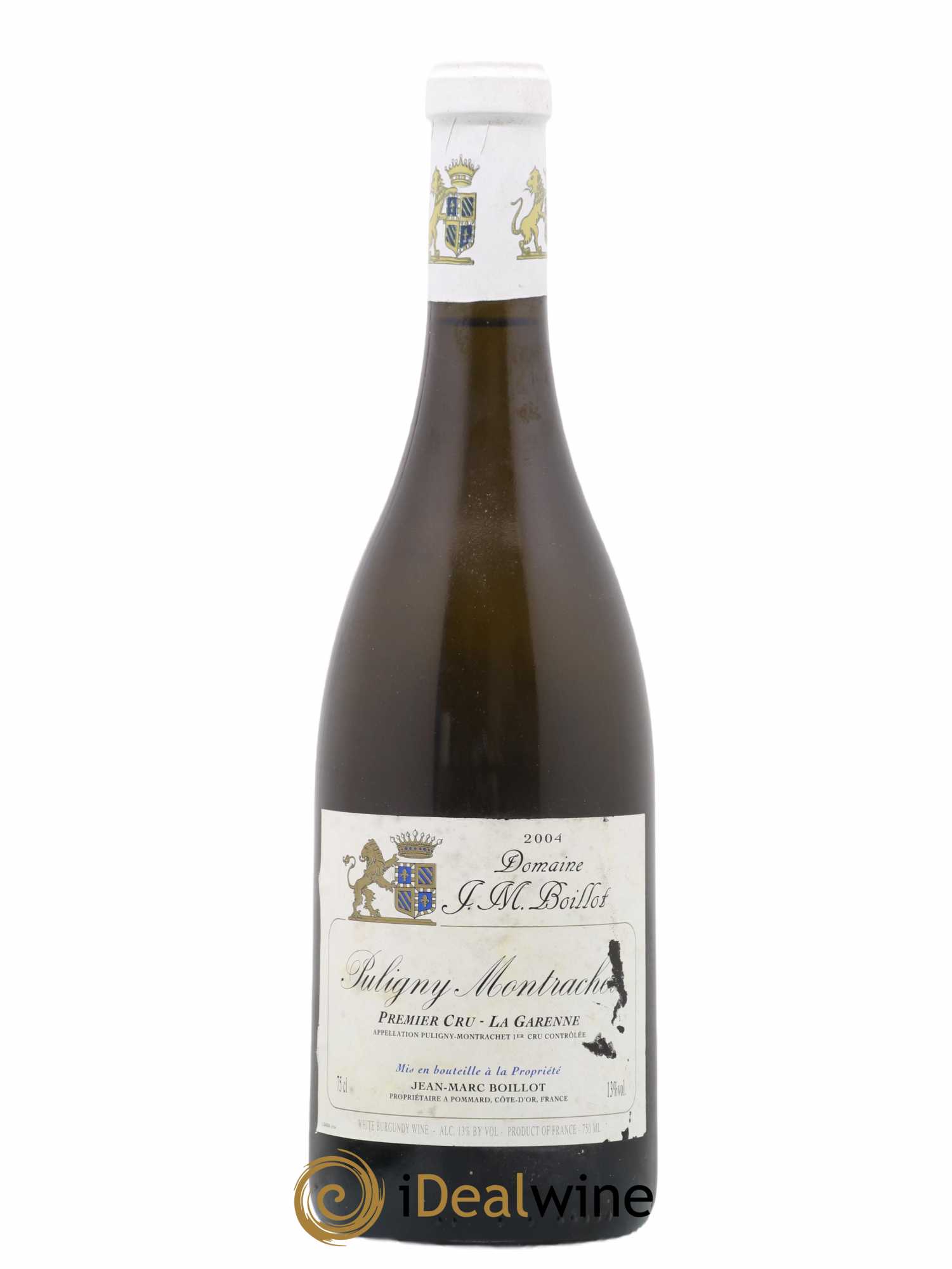 Puligny-Montrachet 1er Cru La Garenne Jean-Marc Boillot 2004 - Lot de 1 bouteille - 0