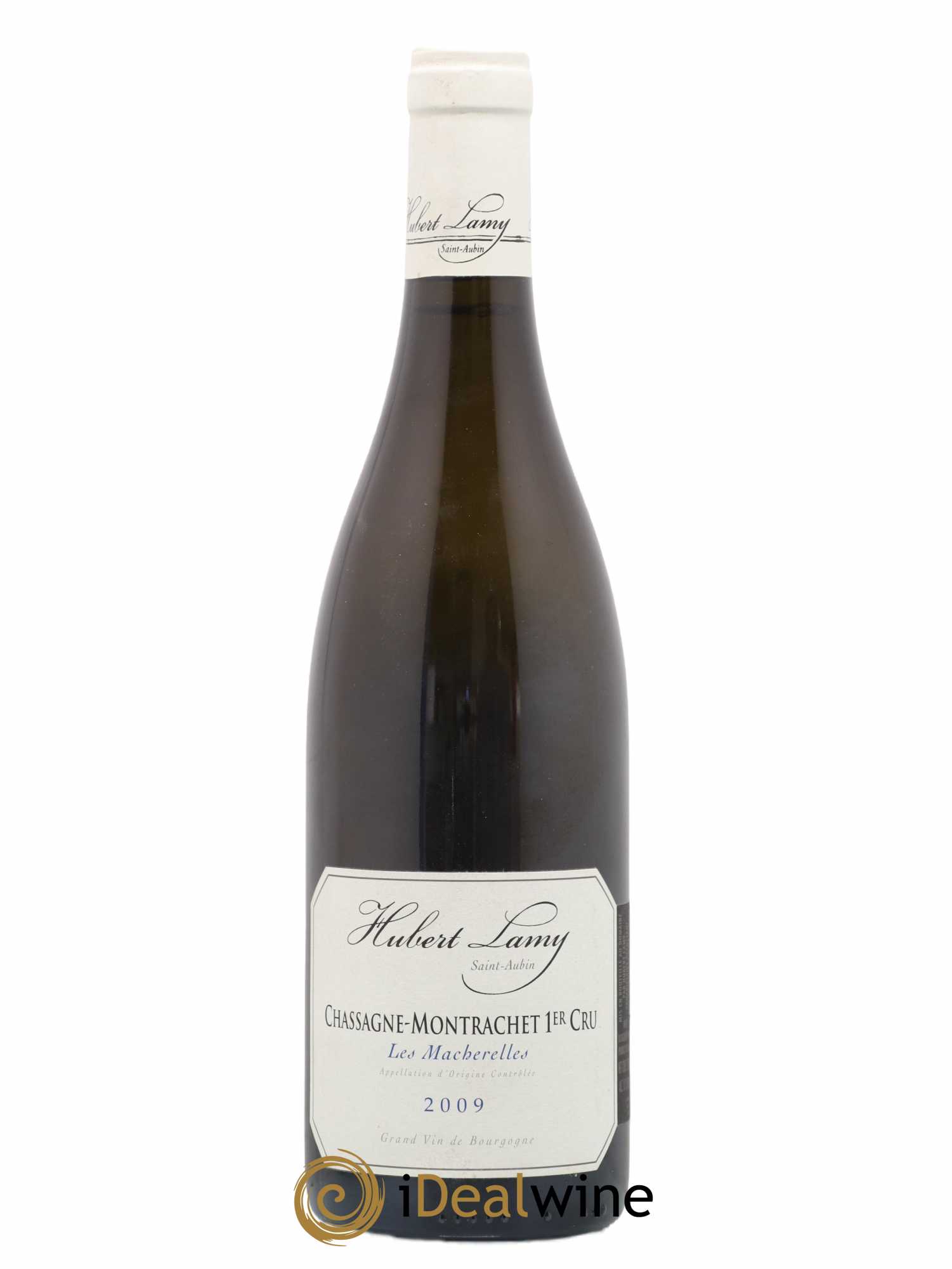 Chassagne-Montrachet 1er Cru Les Macherelles Hubert Lamy 2009 - Lot de 1 bouteille - 0