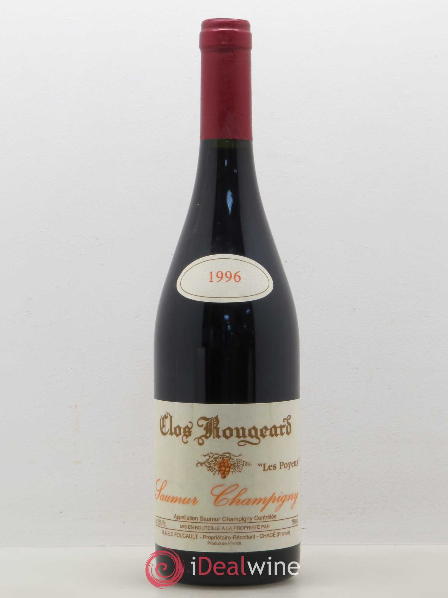 Saumur-Champigny Les Poyeux Clos Rougeard 1996 - Lot de 1 bouteille - 0