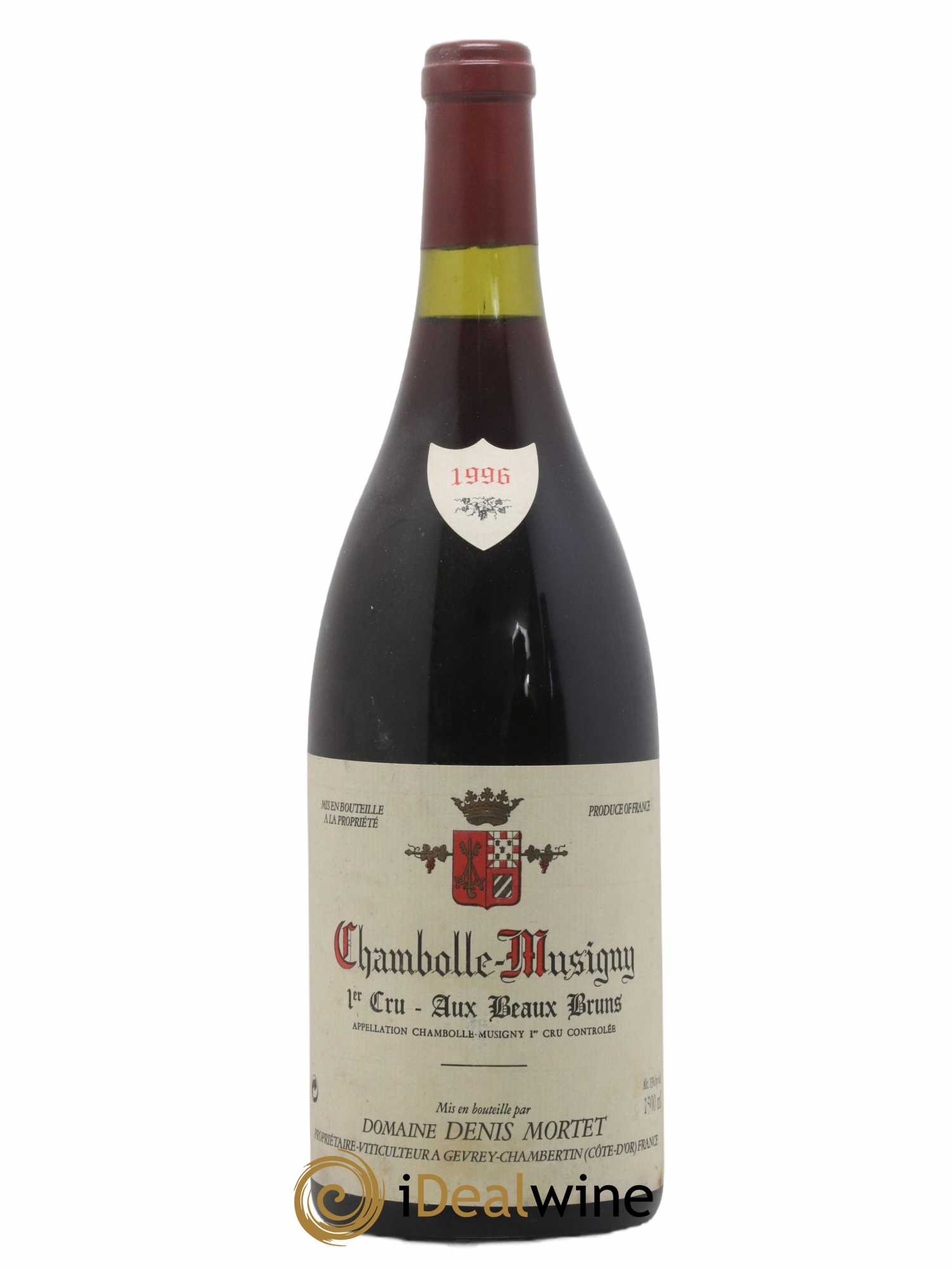 Chambolle-Musigny 1er Cru Aux Beaux Bruns Denis Mortet (Domaine) 1996 - Lot de 1 magnum - 0